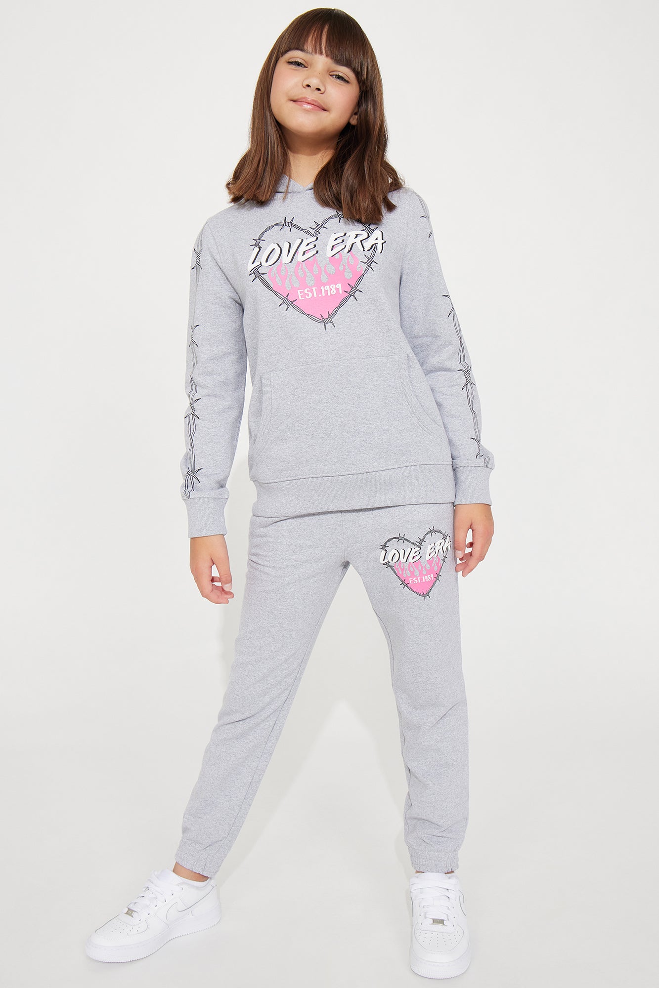 Mini Love Era Fleece Pant Set