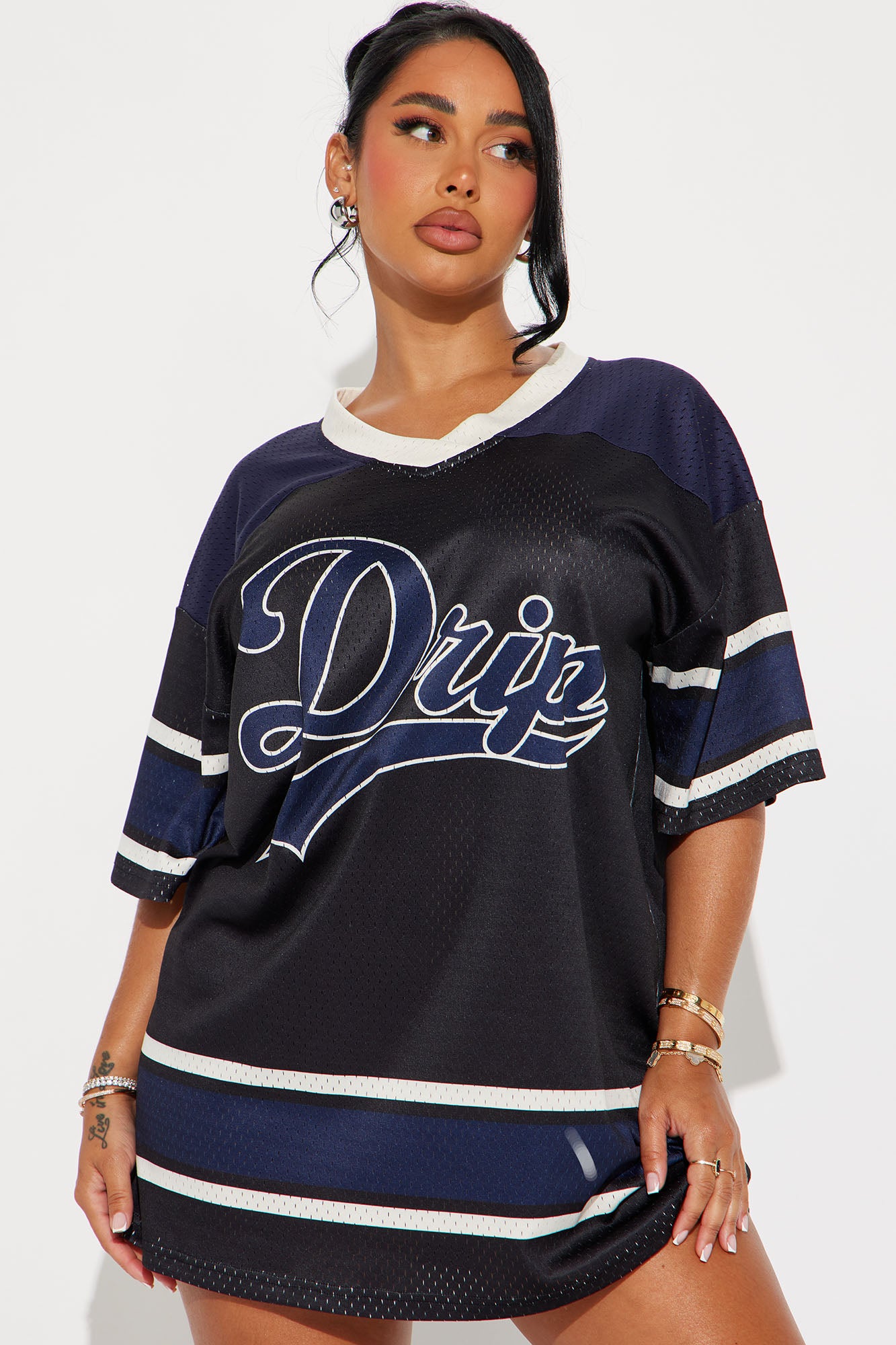 All This Drip Jersey Mini Dress
