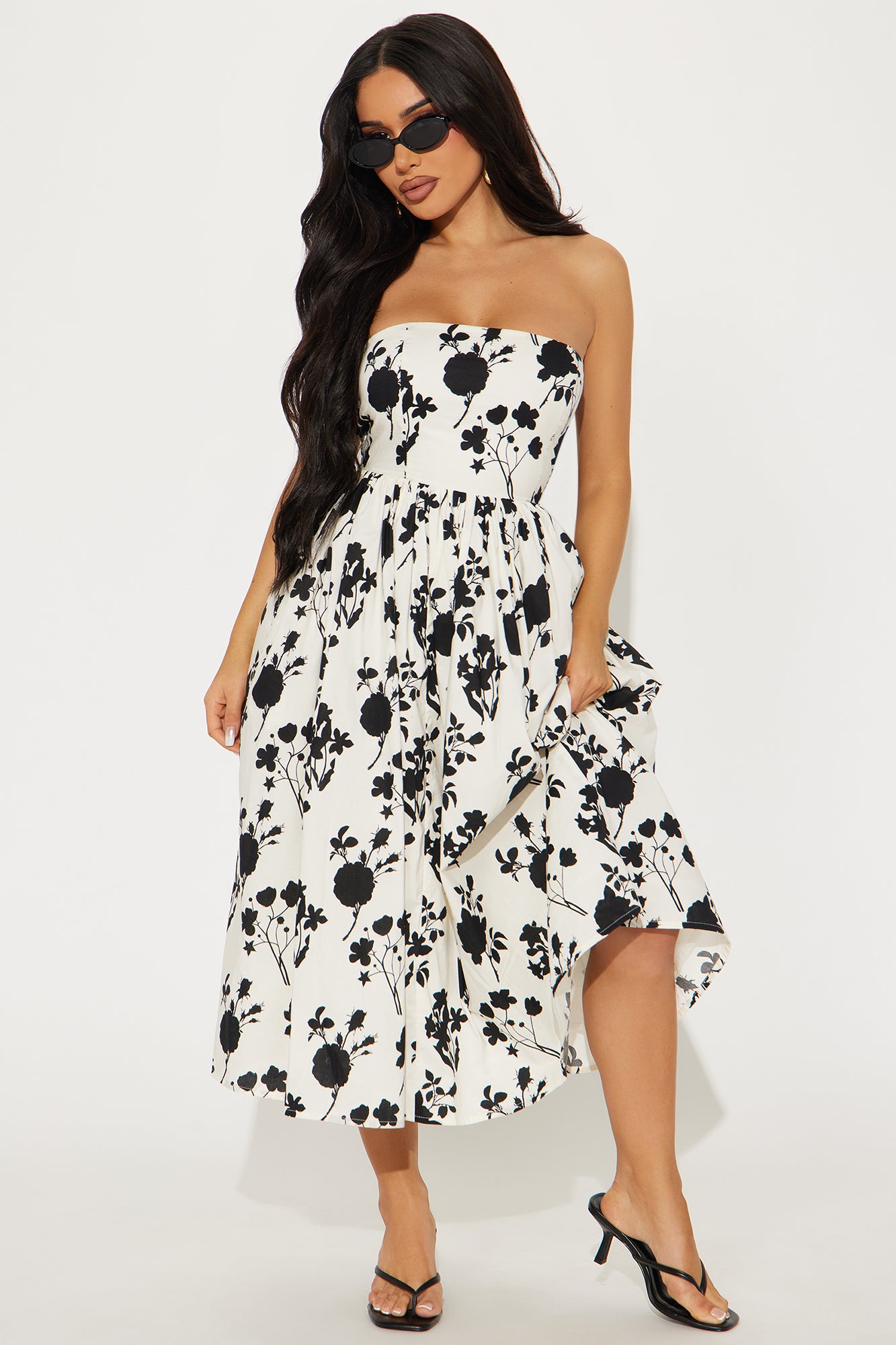 Effortless Feeling Floral Midi Dress