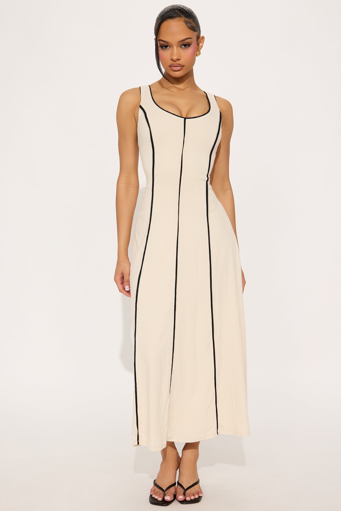 Beatrice Linen Maxi Dress