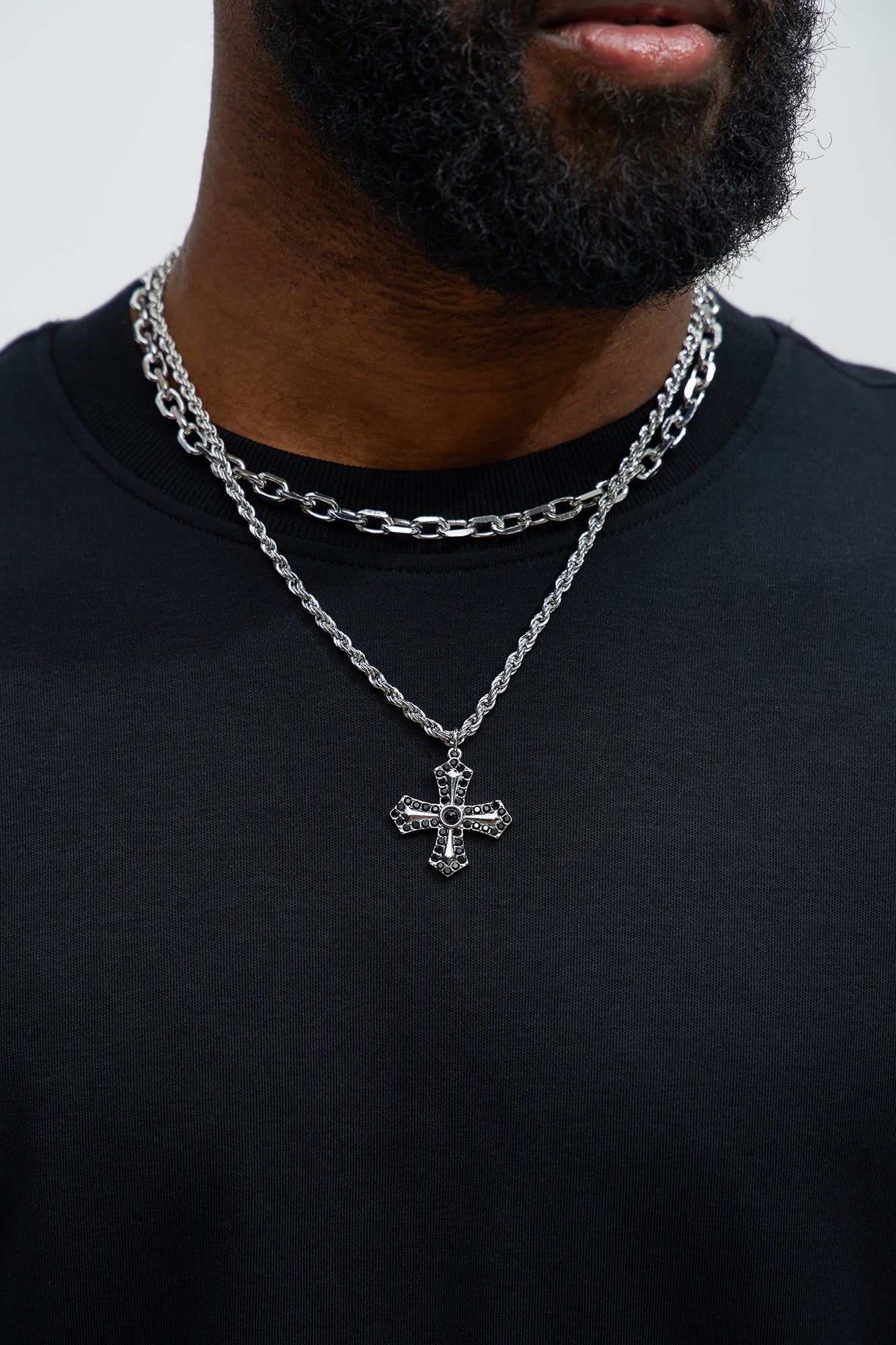 Radiance Cross Necklace
