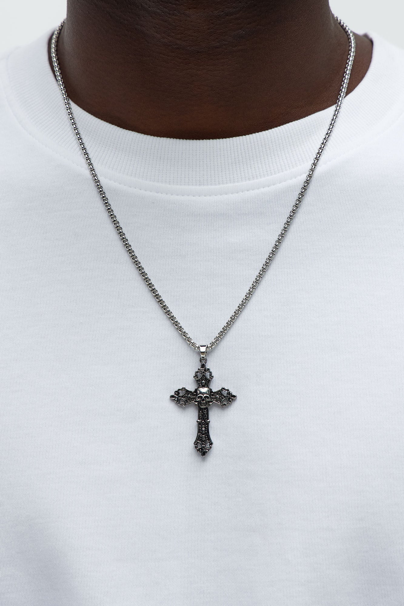 Dusk Cross Necklace