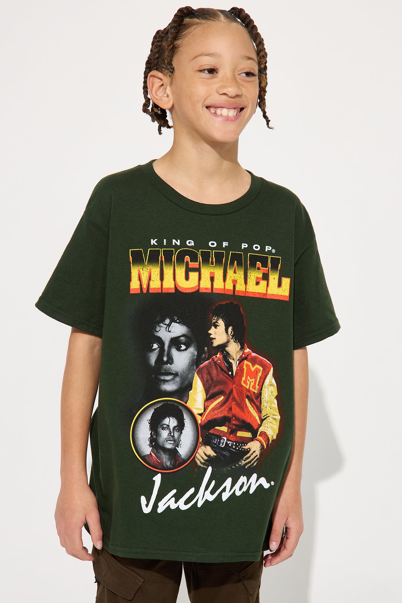 Mini Michael Jackson The King Of Pop Short Sleeve Tee