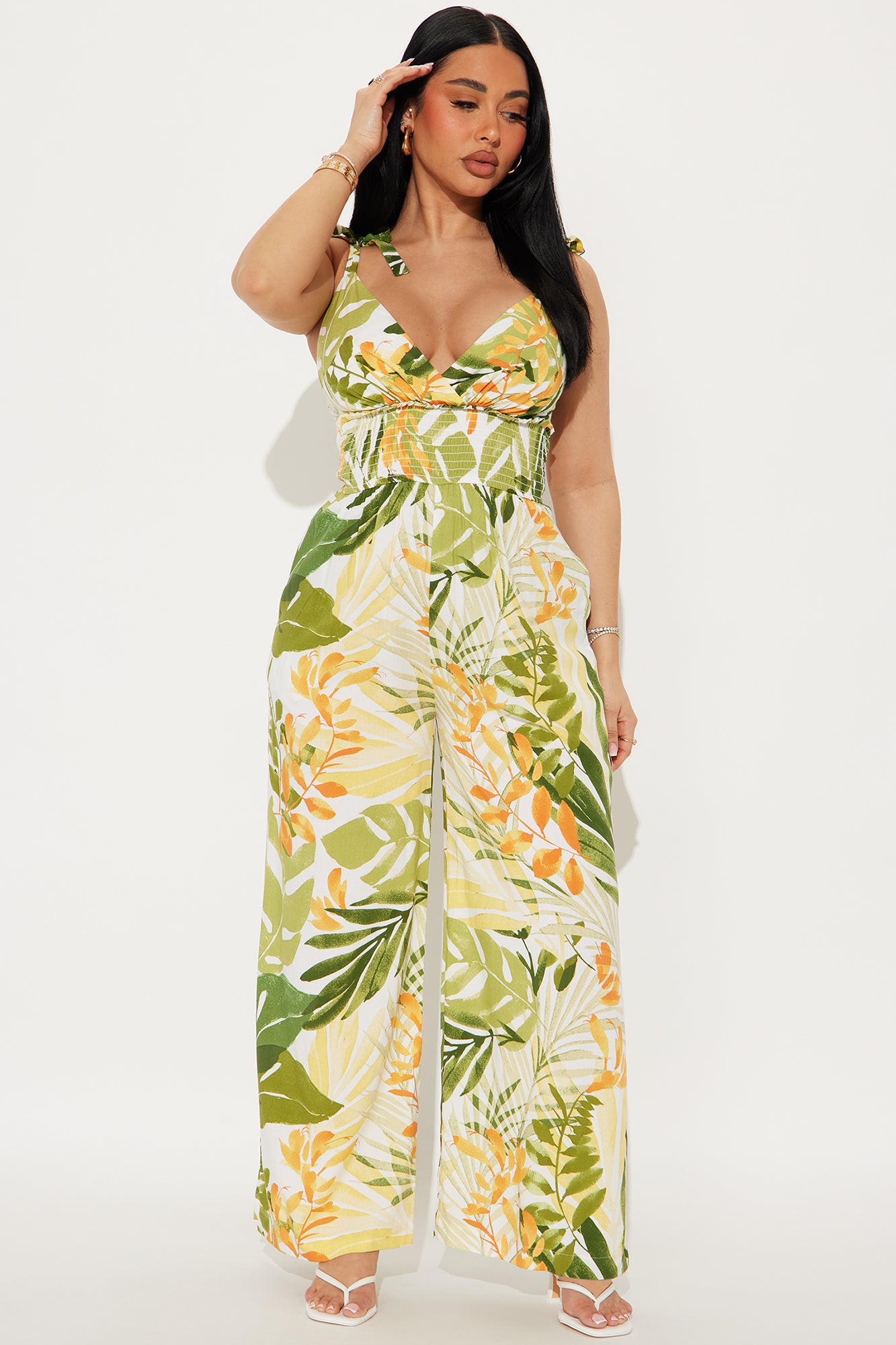 Can't Stop Now Challis Jumpsuit