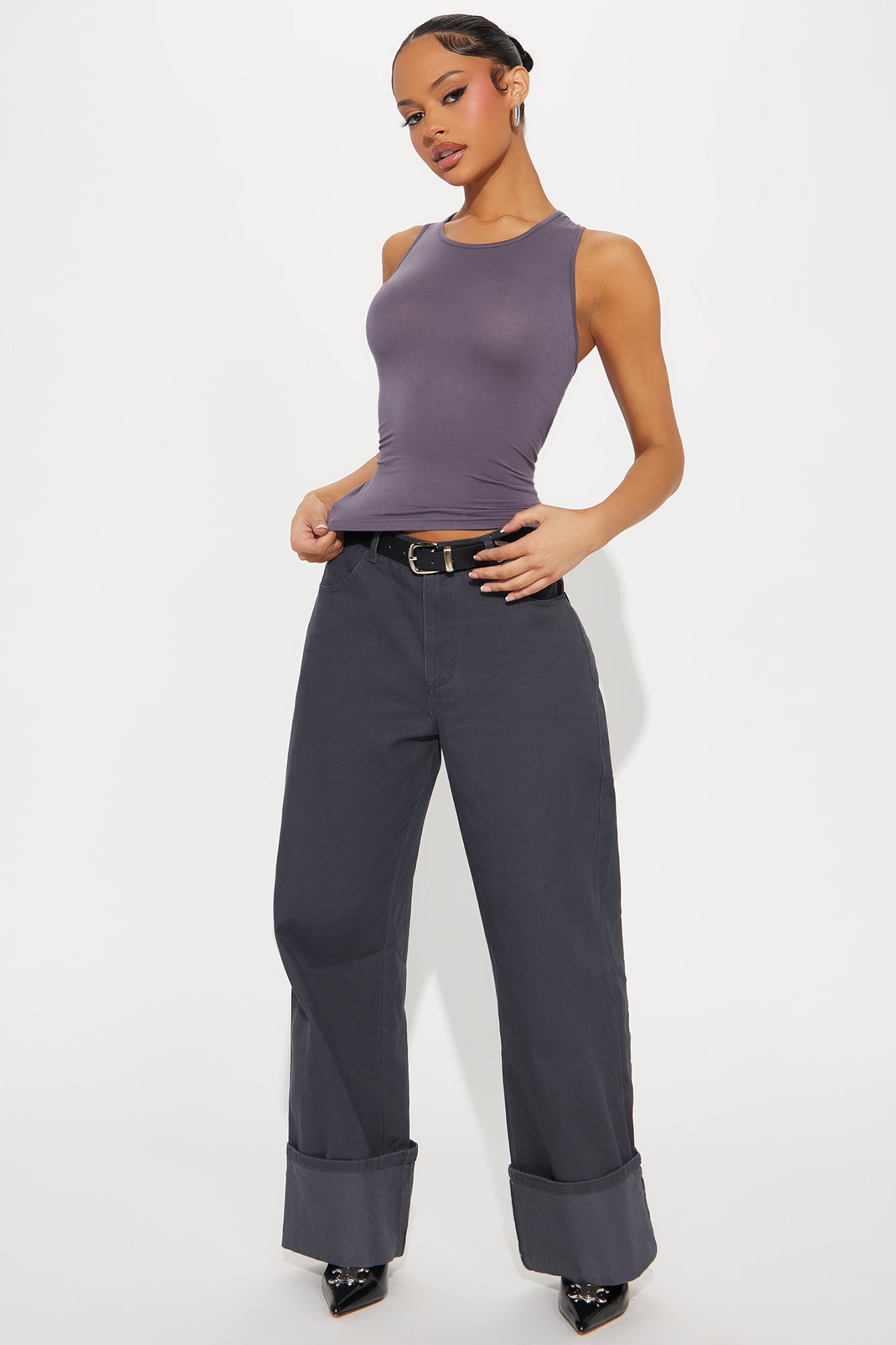 Sonya Cropped Wide Leg Pant