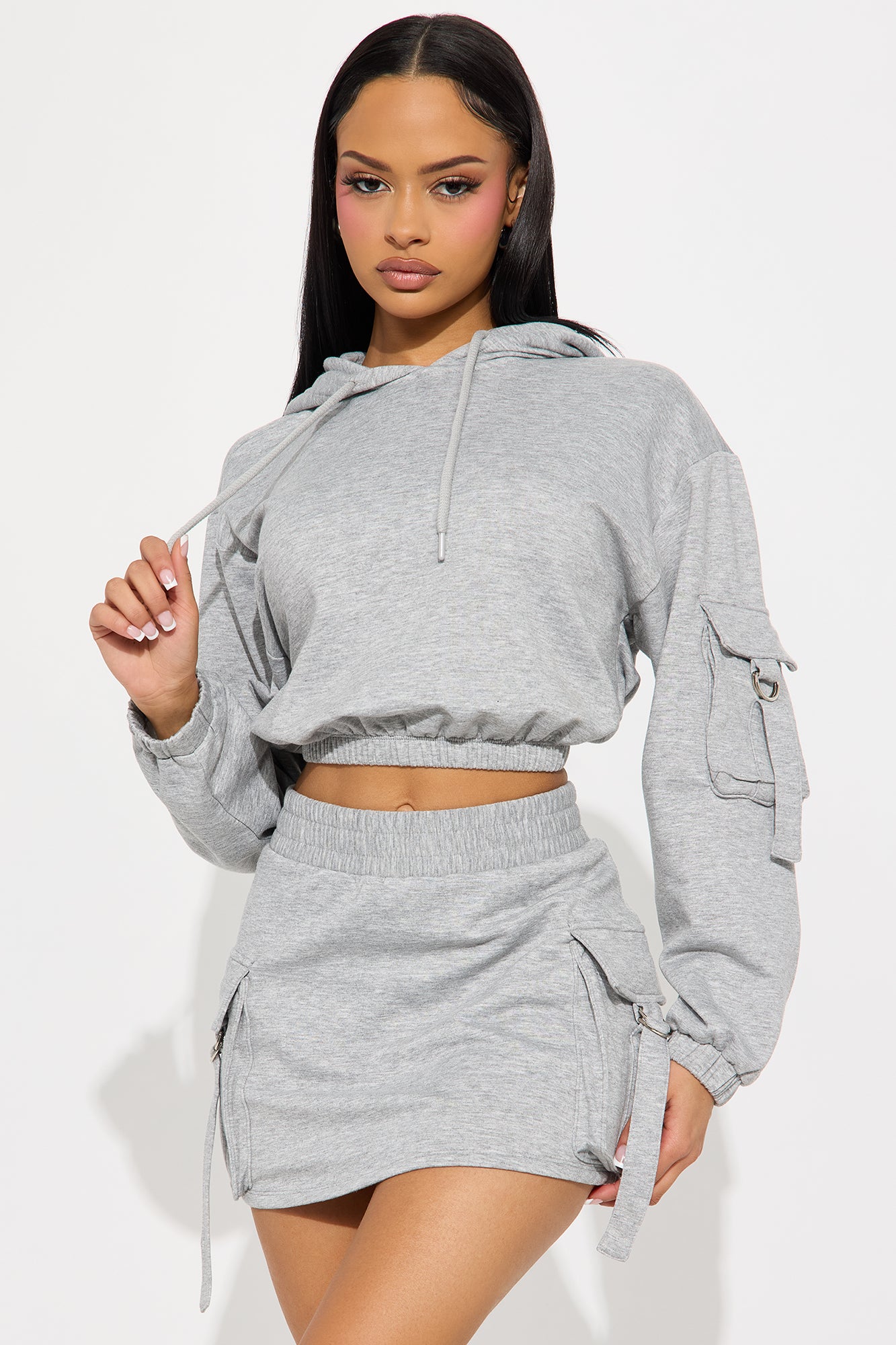 Kelly Fleece Skirt Set