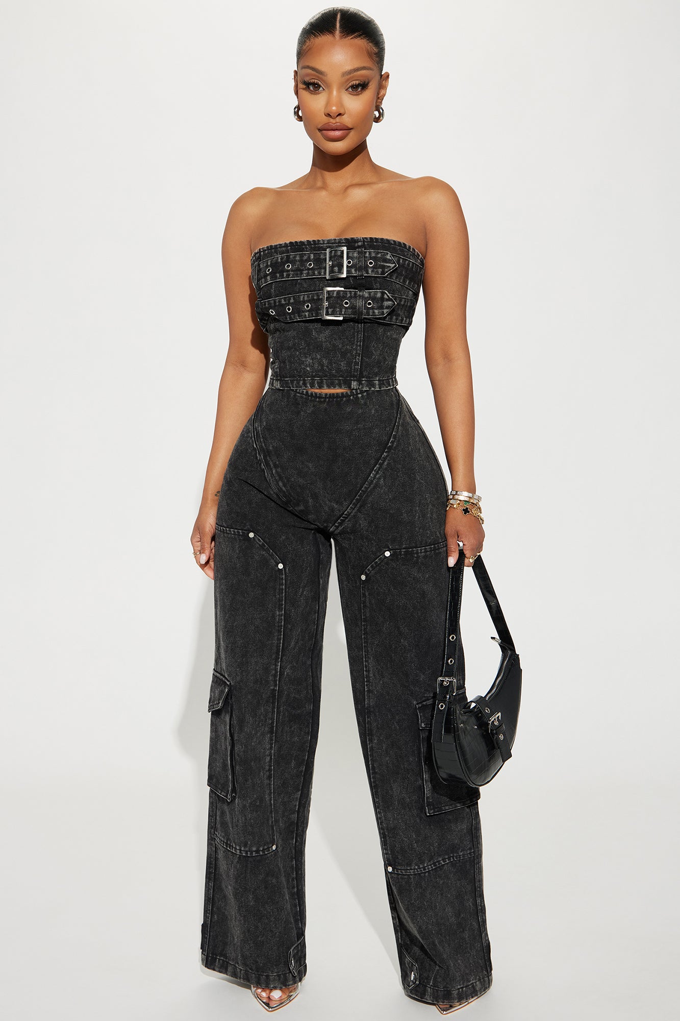 Sweet Love Mineral Wash Pant Set