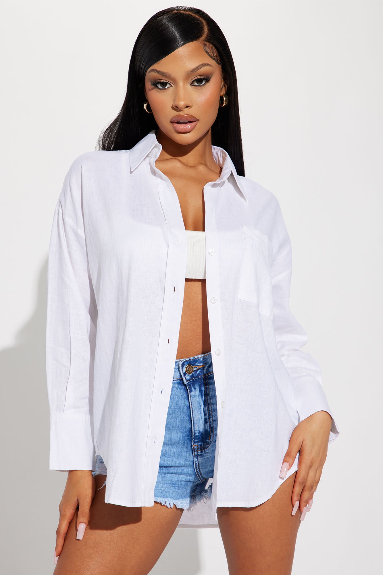 Always Simplistic Linen Shirt