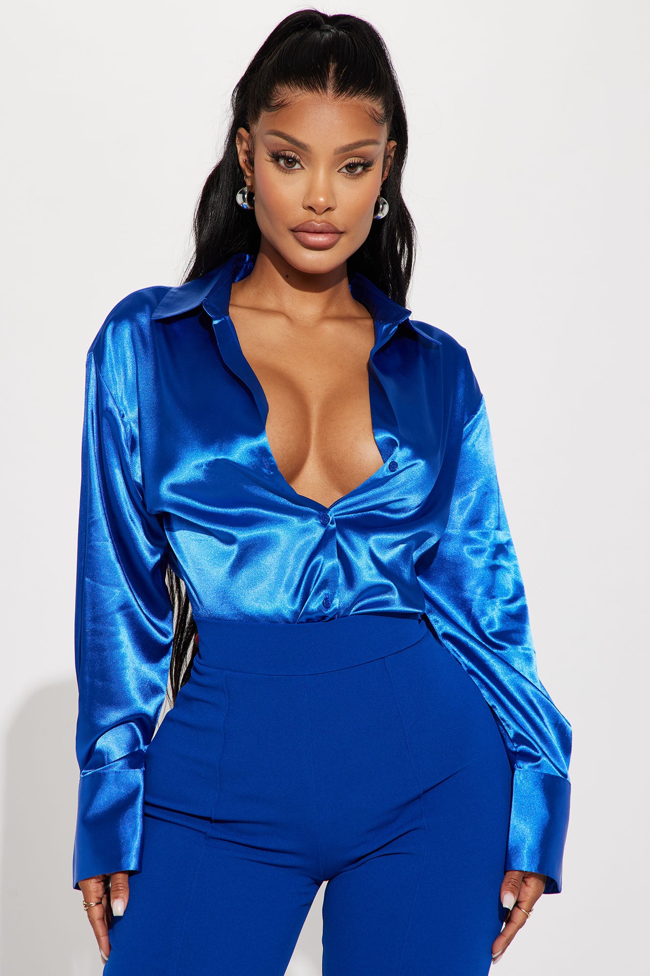 Closet Staple Satin Shirt