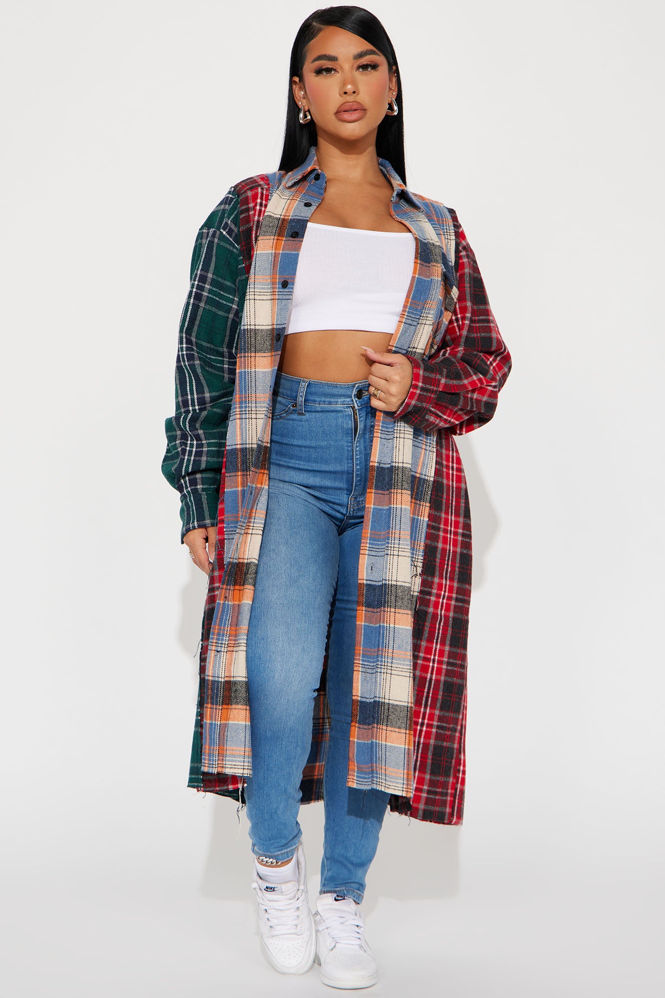 Feelin' Free Plaid Shirt