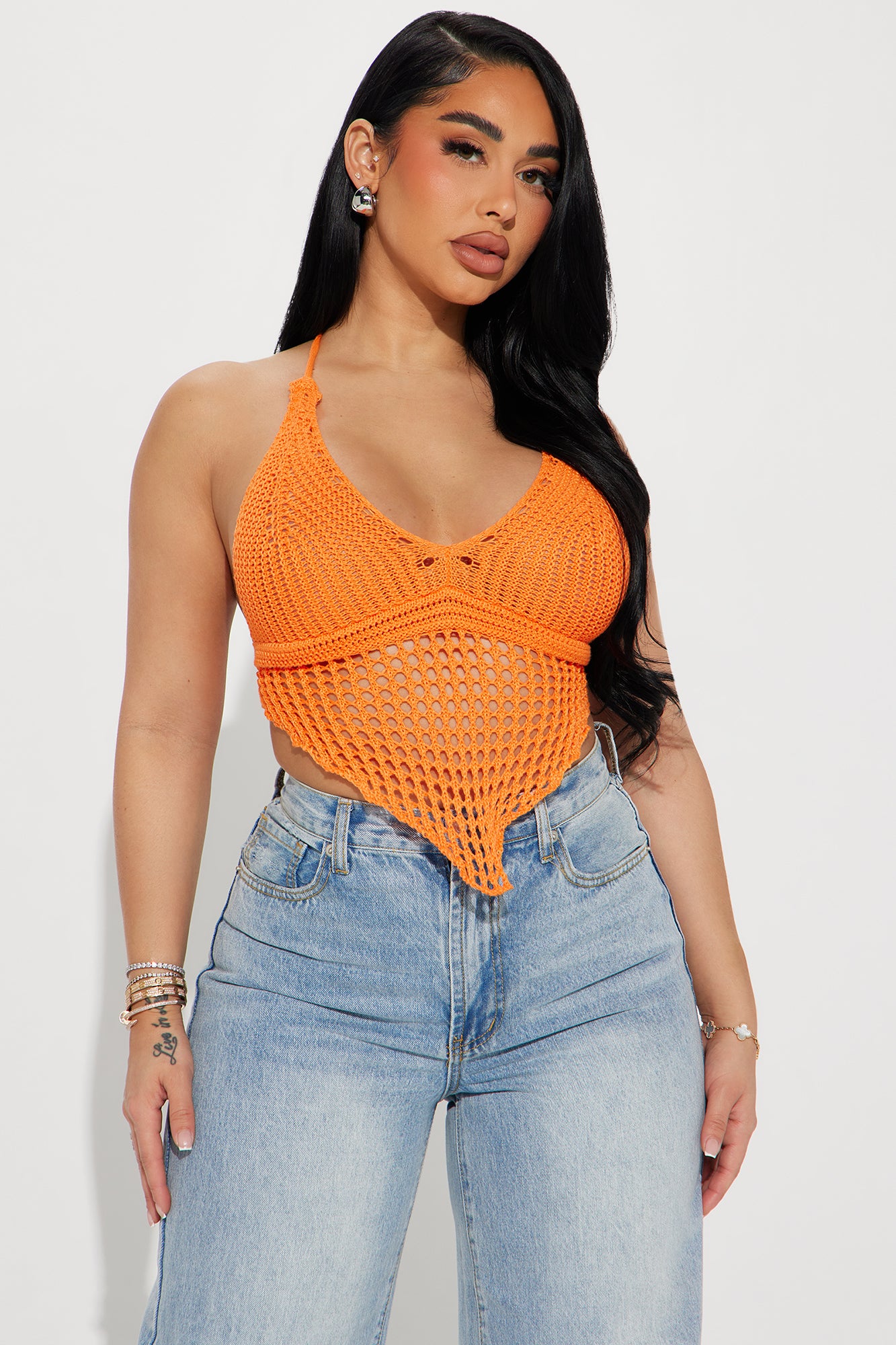 Beach Babe Crochet Halter Top