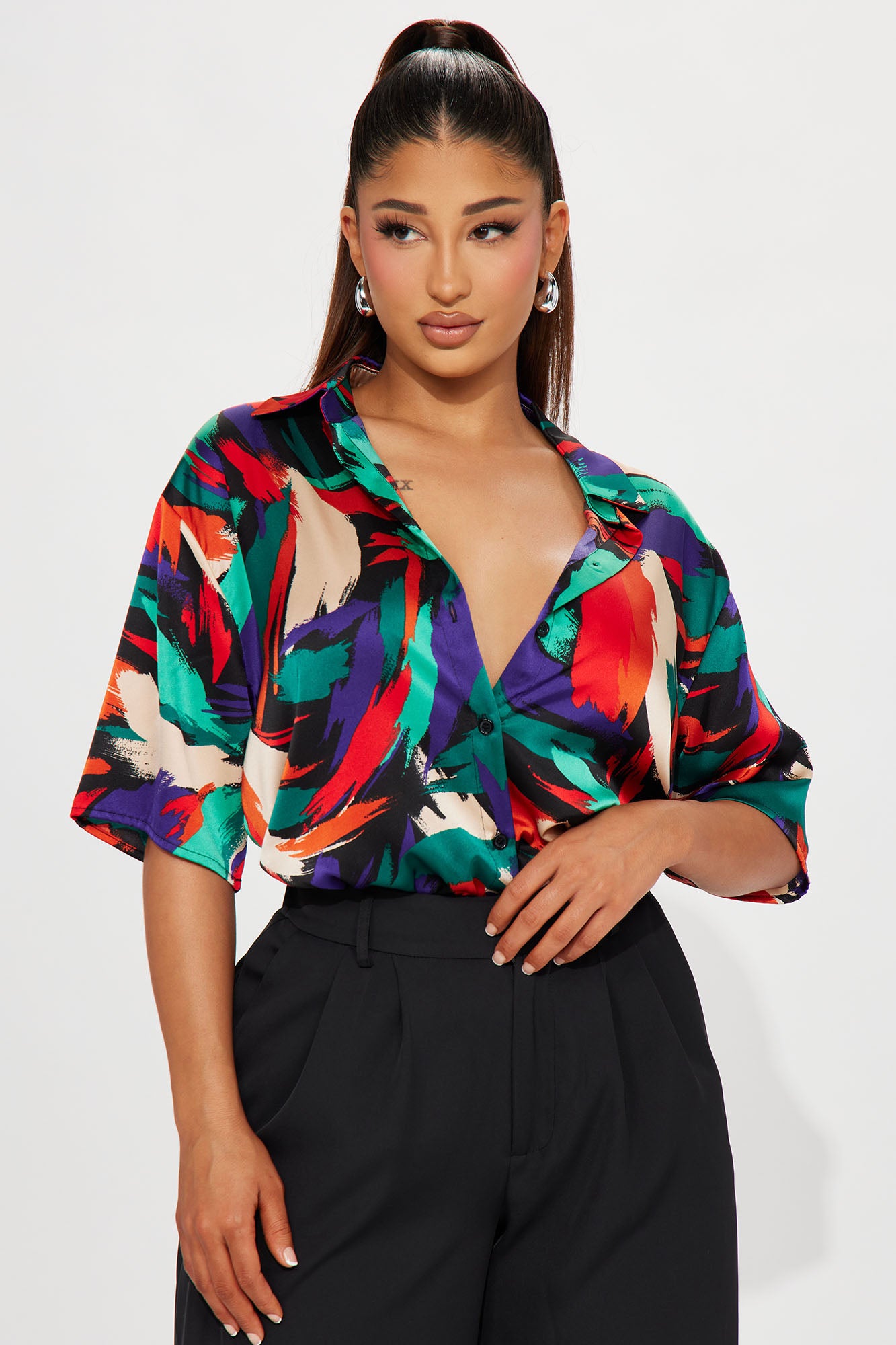 Aruba Satin Shirt