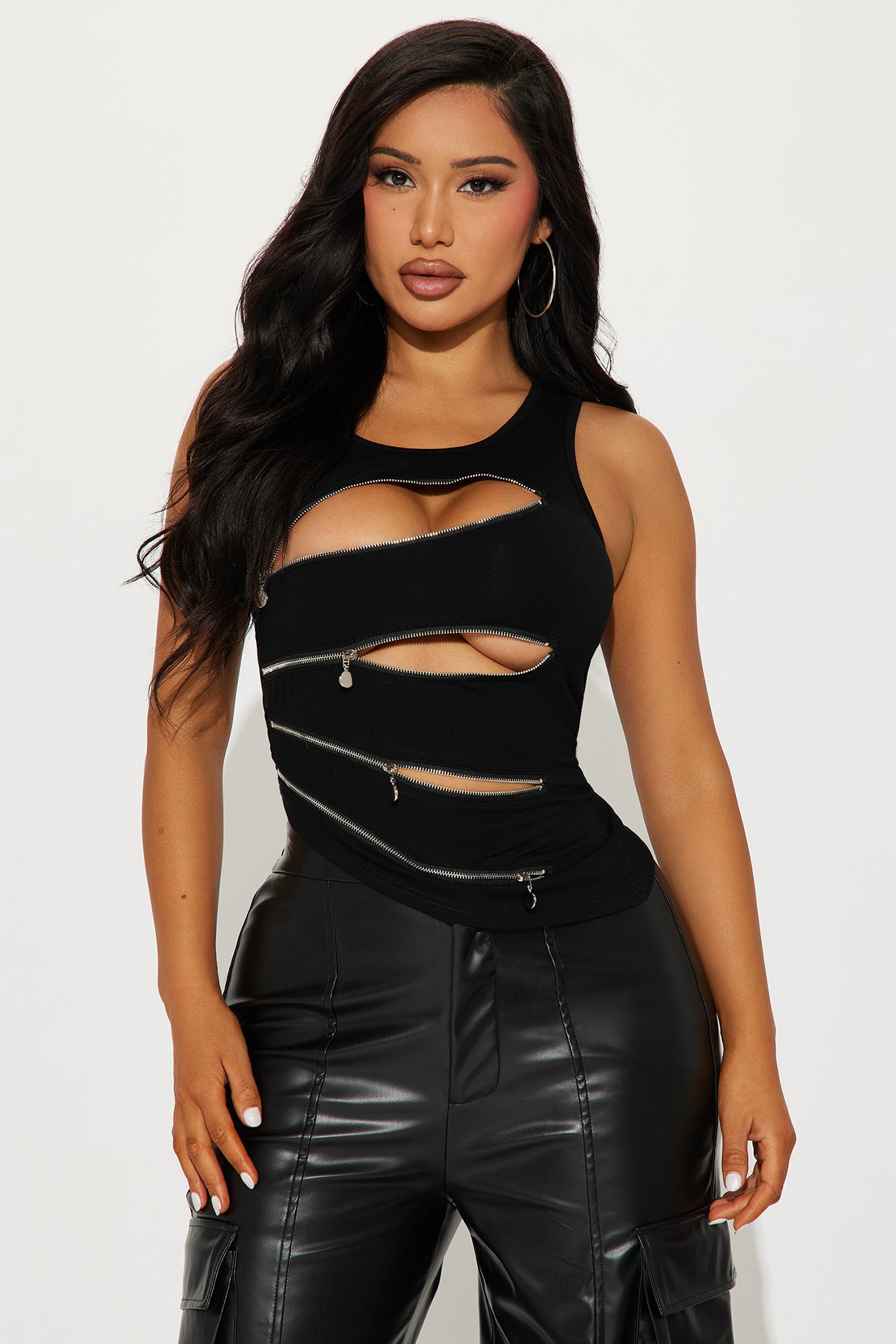Name Your Game Zipper Top