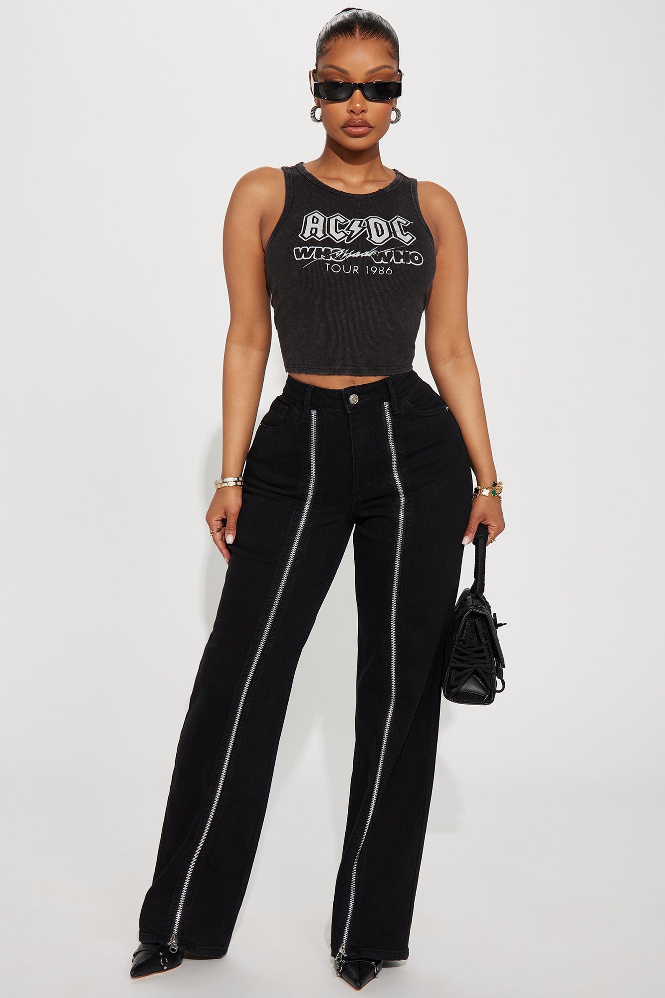 New Point Of View Straight Leg Jeans