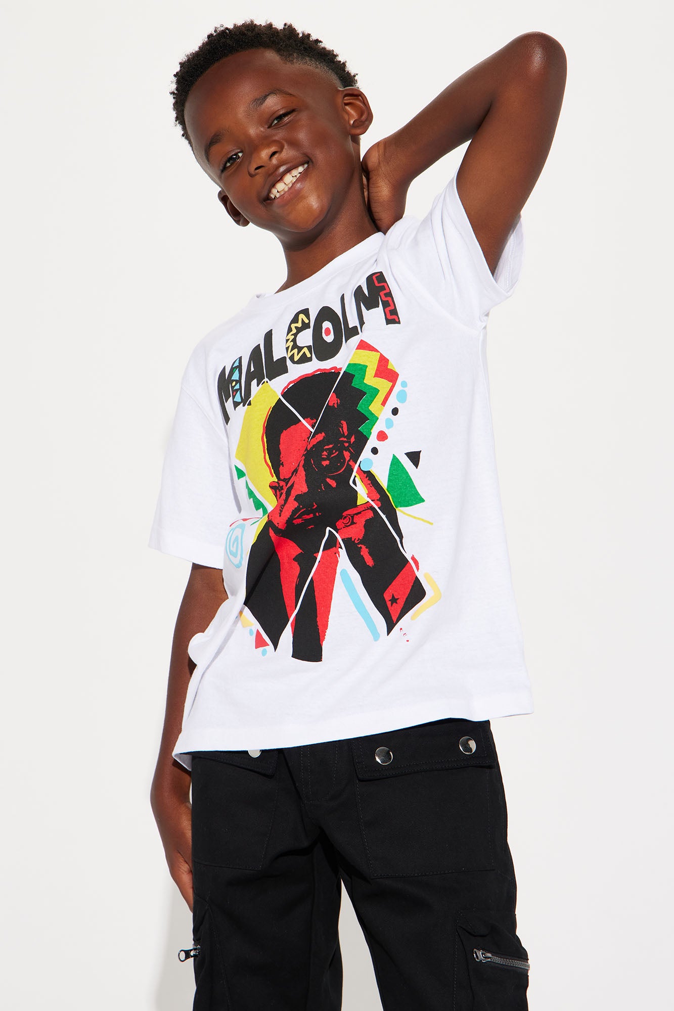 Mini Malcolm X 90's Artist Edition Short Sleeve Tee
