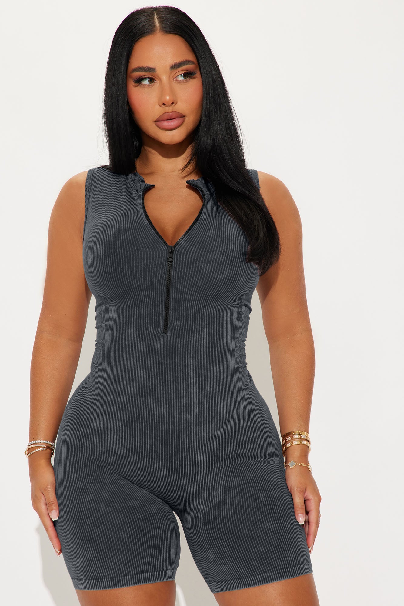 Rowan Washed Seamless Romper