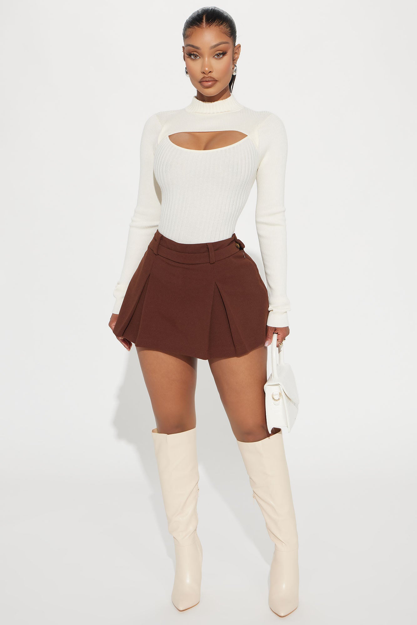 The Way You Want It Pleated Skort