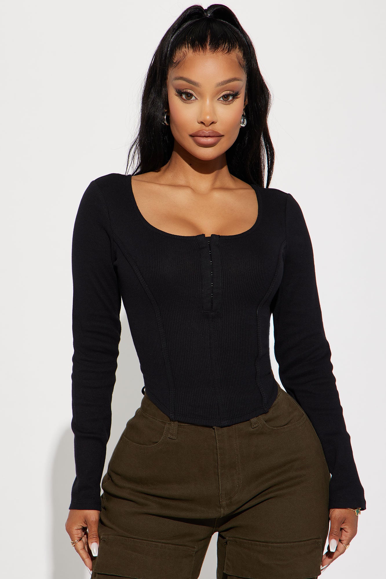 Secret's Out Rib Top