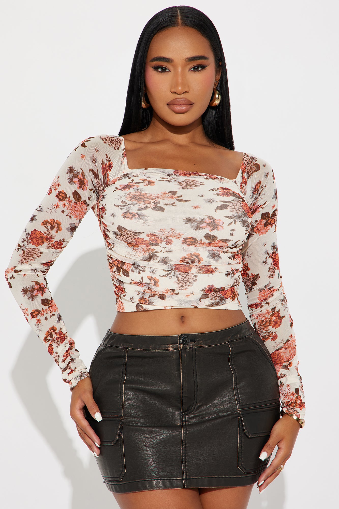 Le Jardin Mesh Top