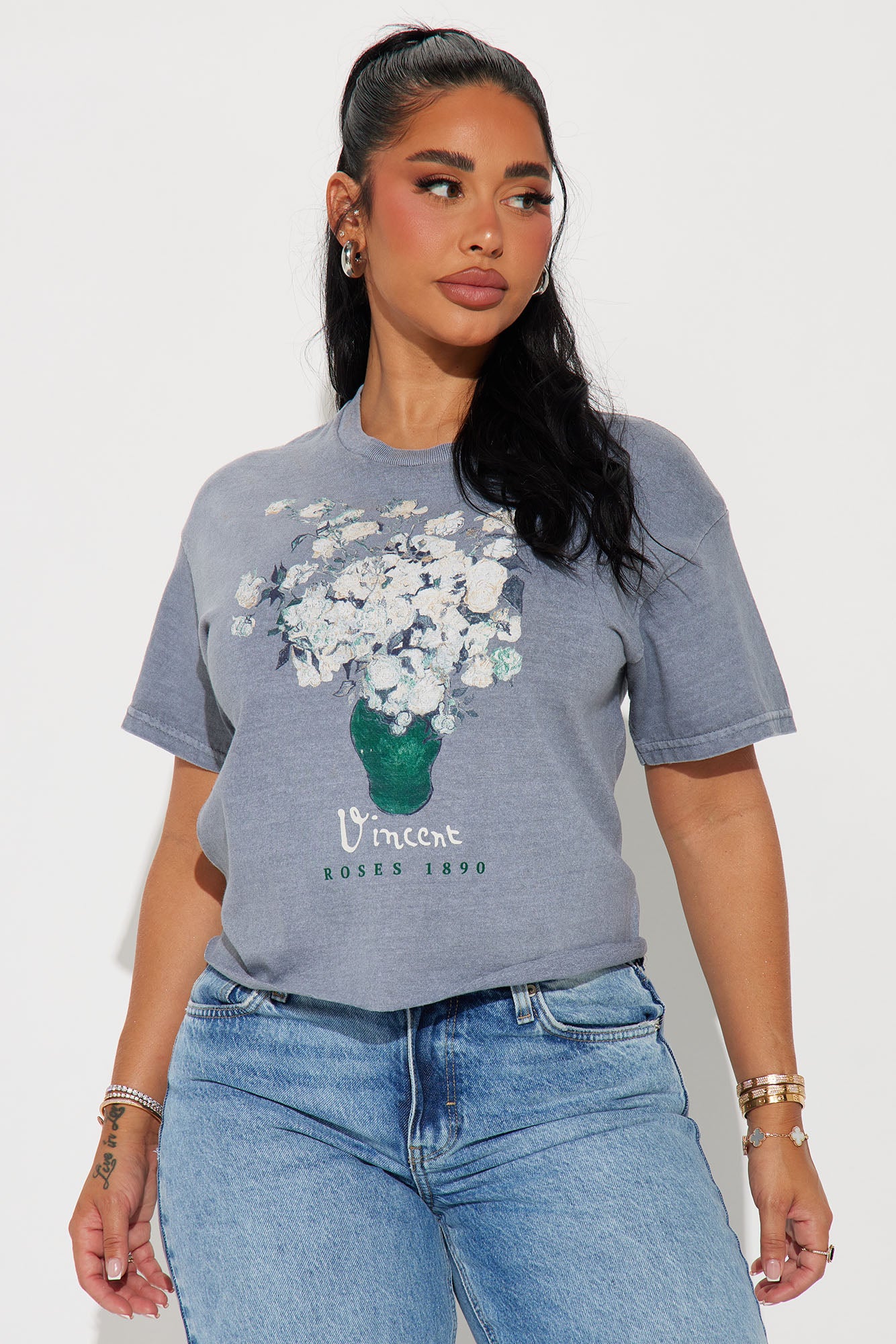 Vincent Roses Washed Tee