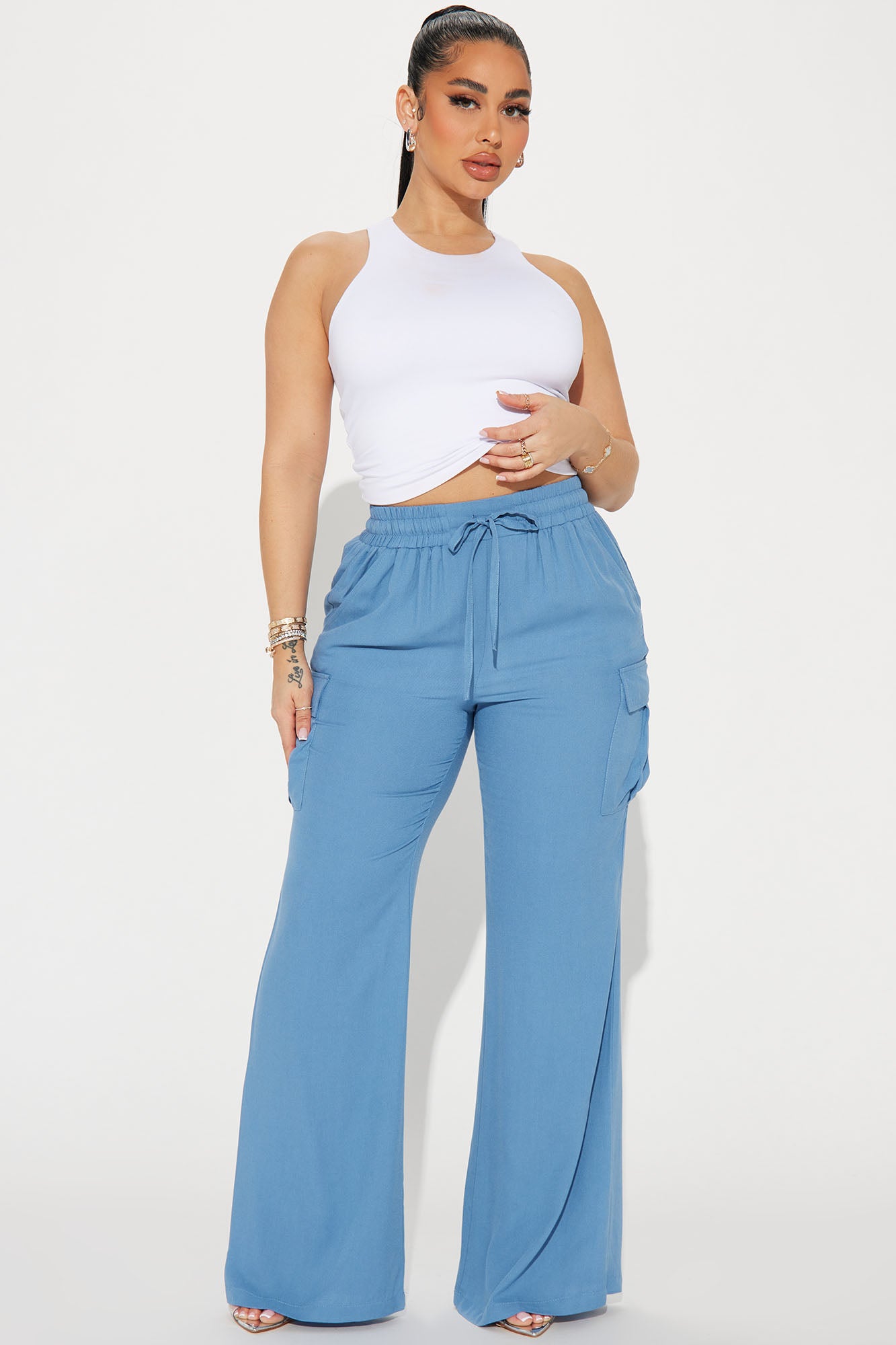 Camilla Wide Leg Cargo Pant