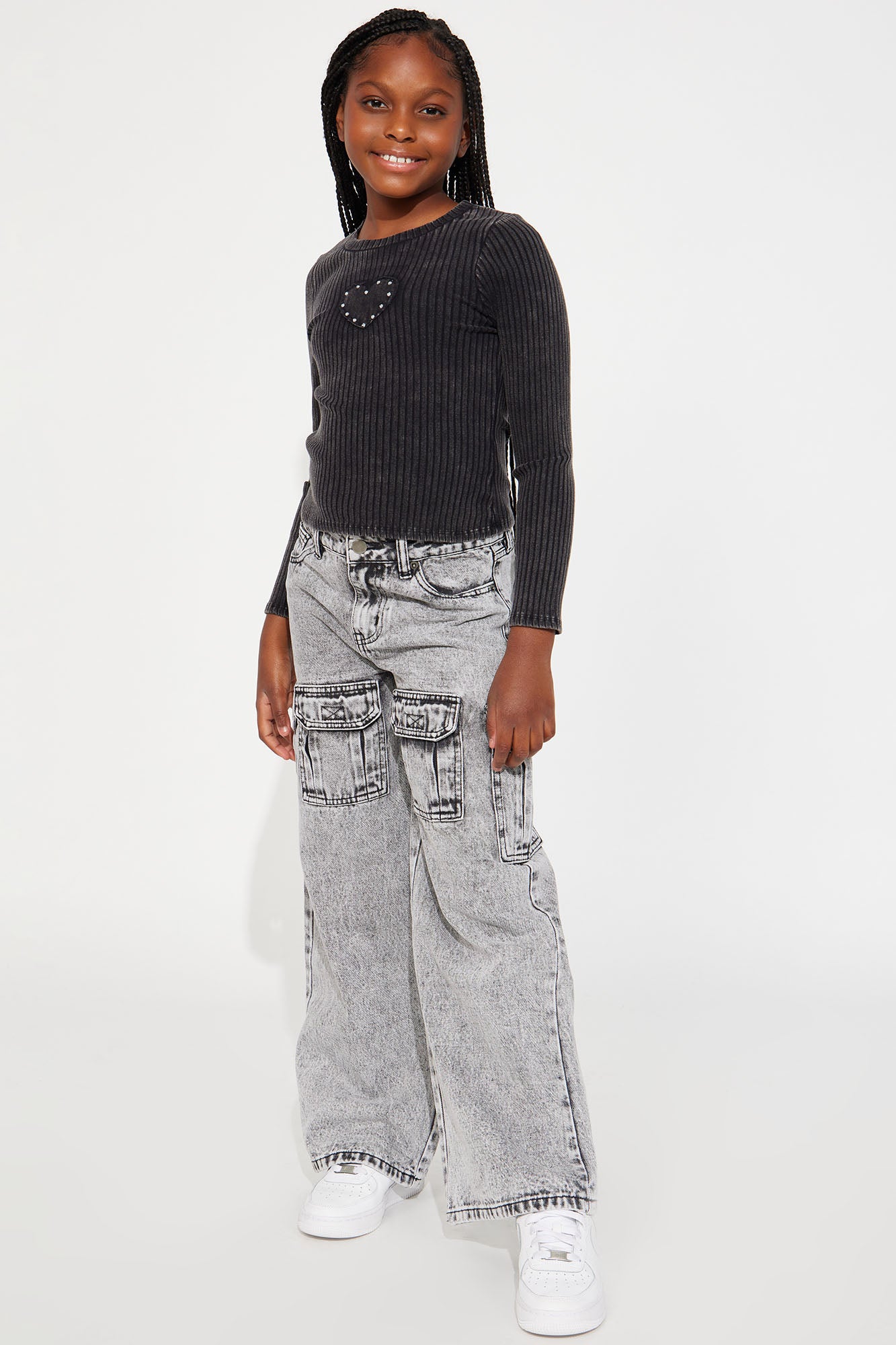 Mini Made For This Cargo Straight Leg Jeans