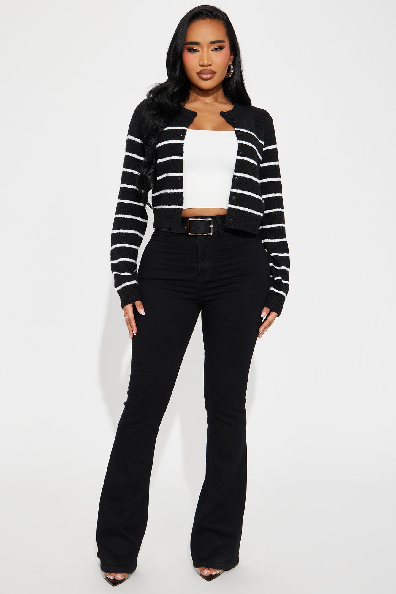 Simple Stripes Cardigan