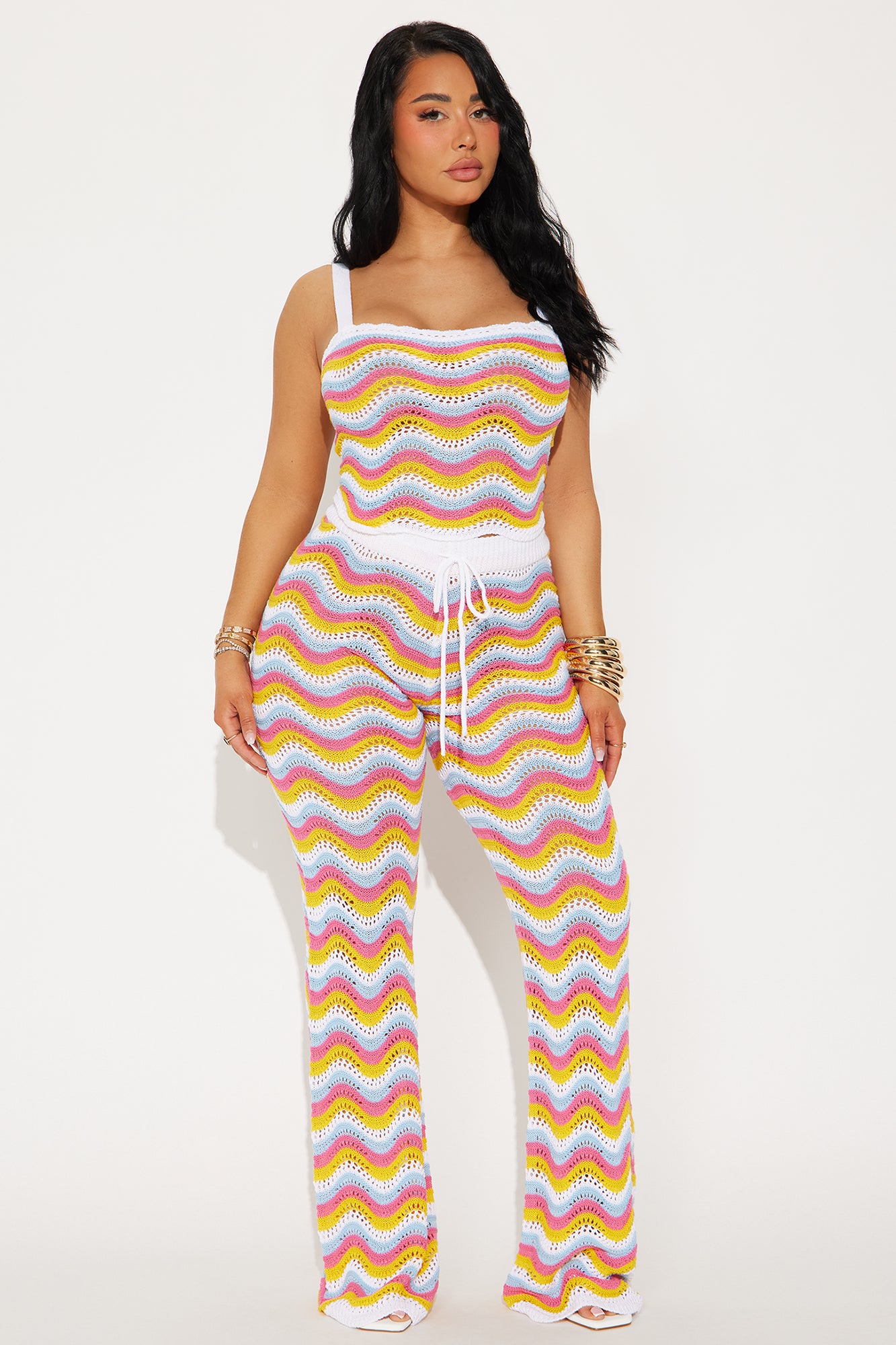 Shyla Crochet Pant Set