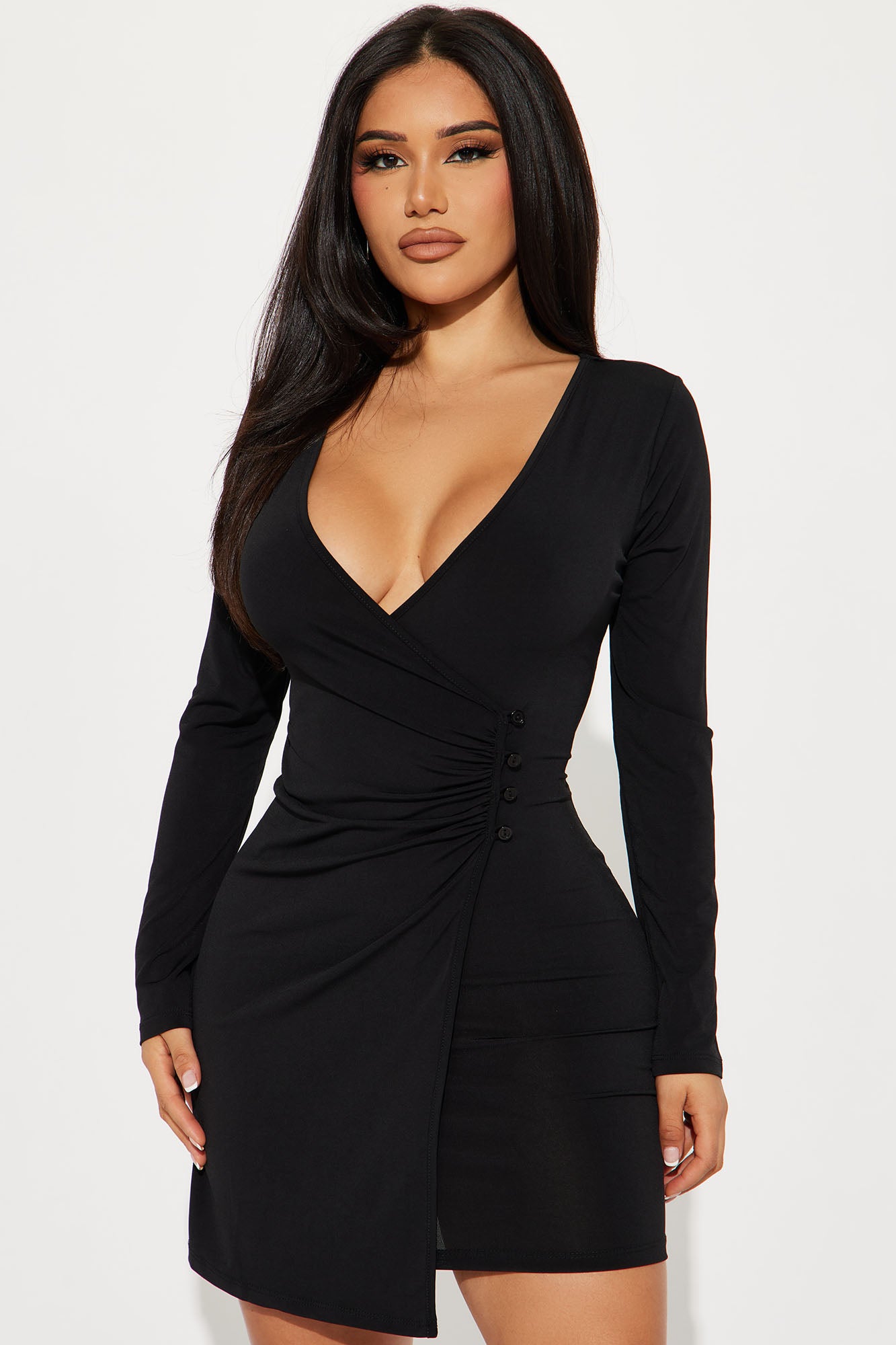 Piper Wrap Mini Dress