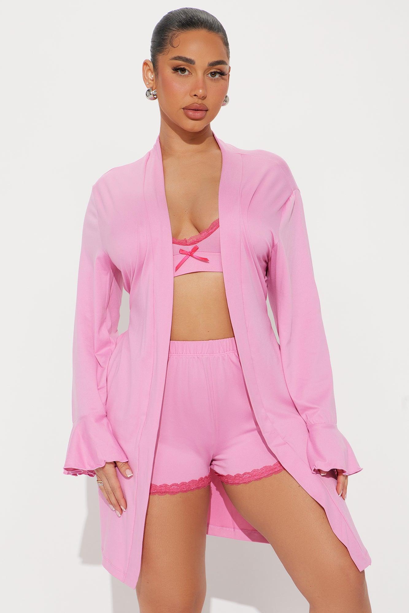 In Bed All Day PJ Robe Set