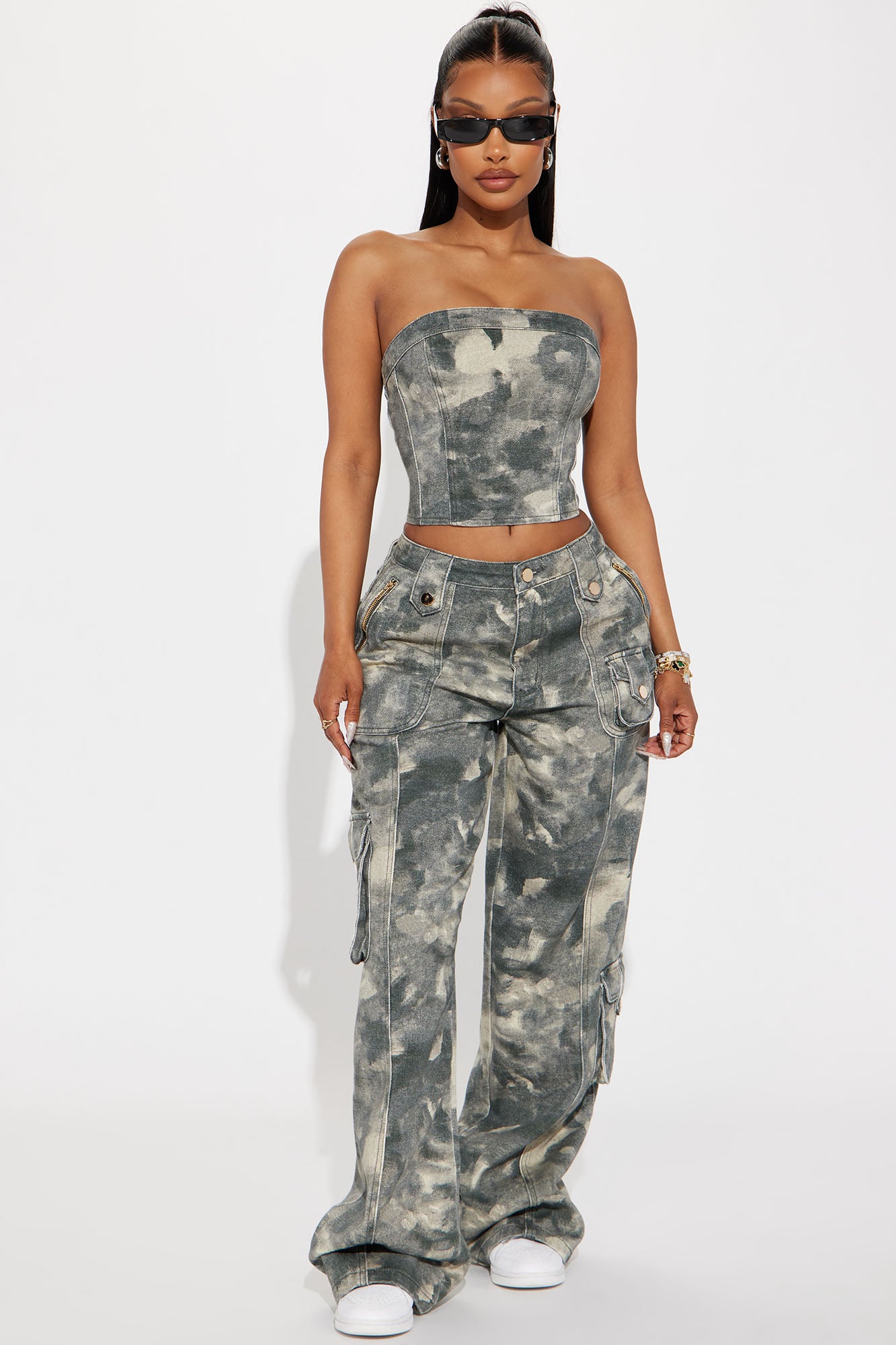On My Mind Cargo Pant Set