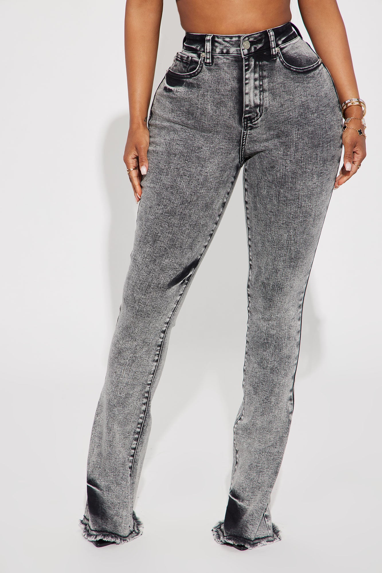 No Invite Stretch Flare Jeans