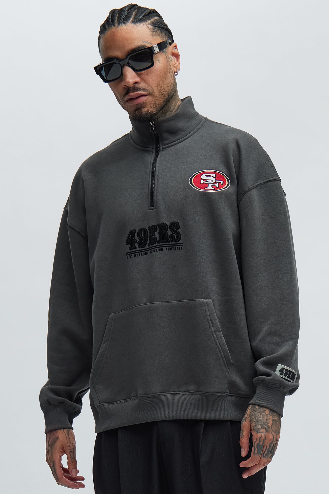 49ers Essential Quarter Zip Sweatershirt