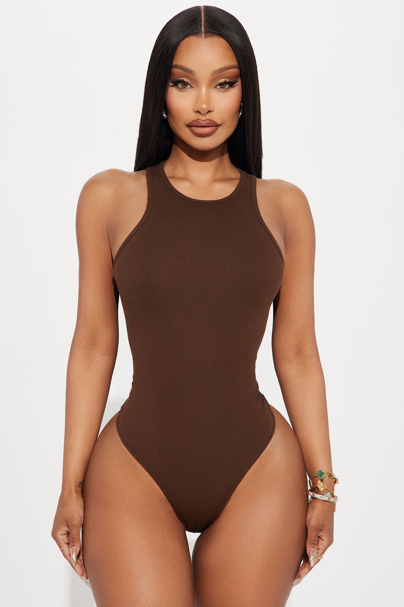 Model Attitude Racerback Bodysuit