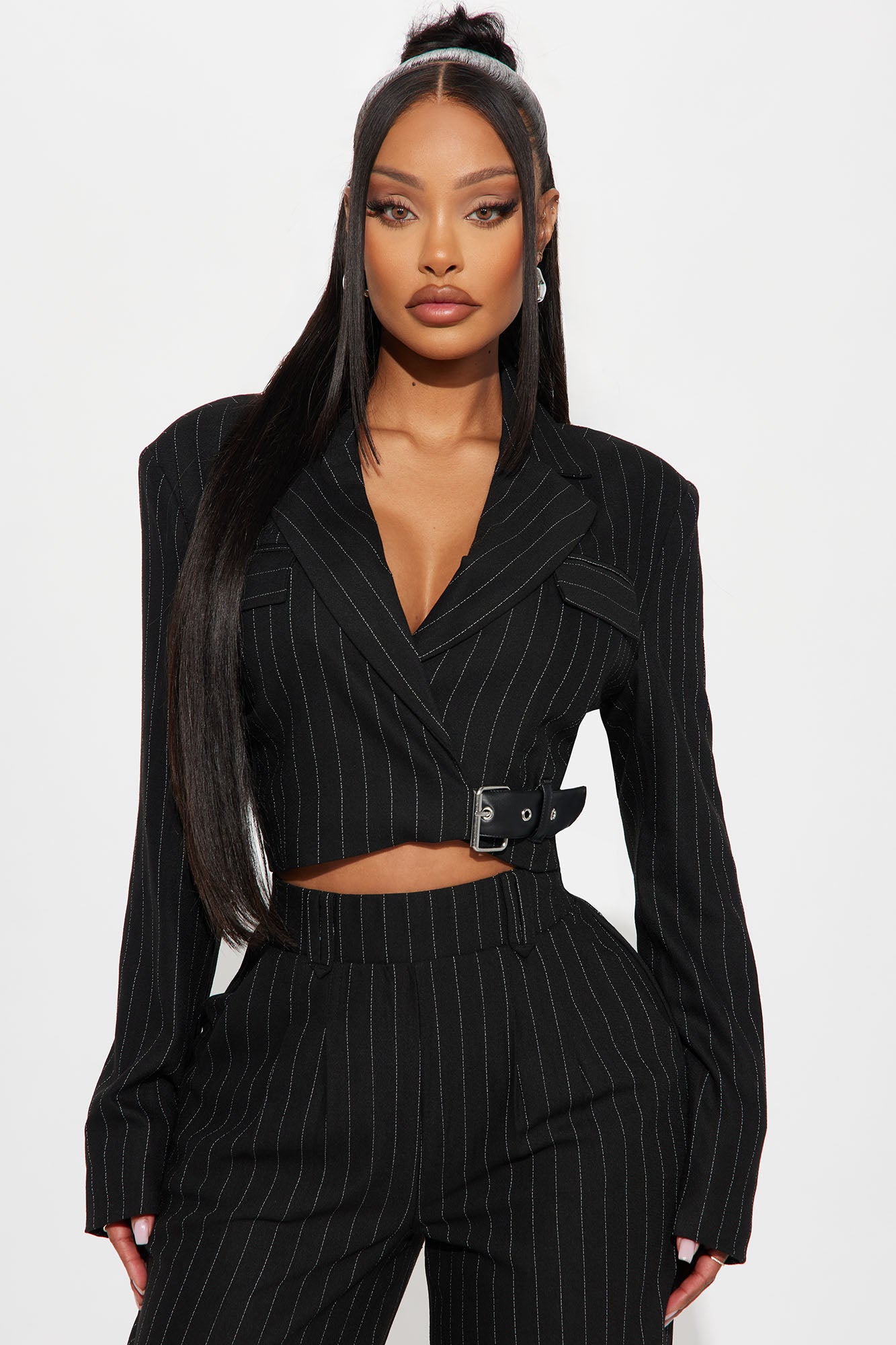 Breakeven Pinstripe Blazer