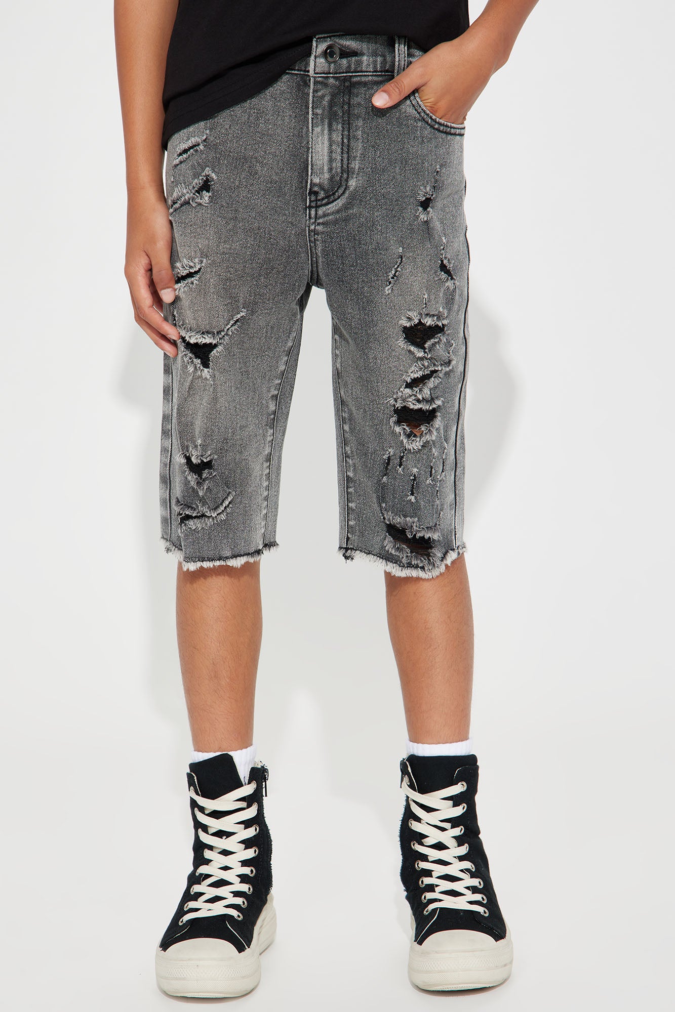 Mini Destroys Everything Denim Short