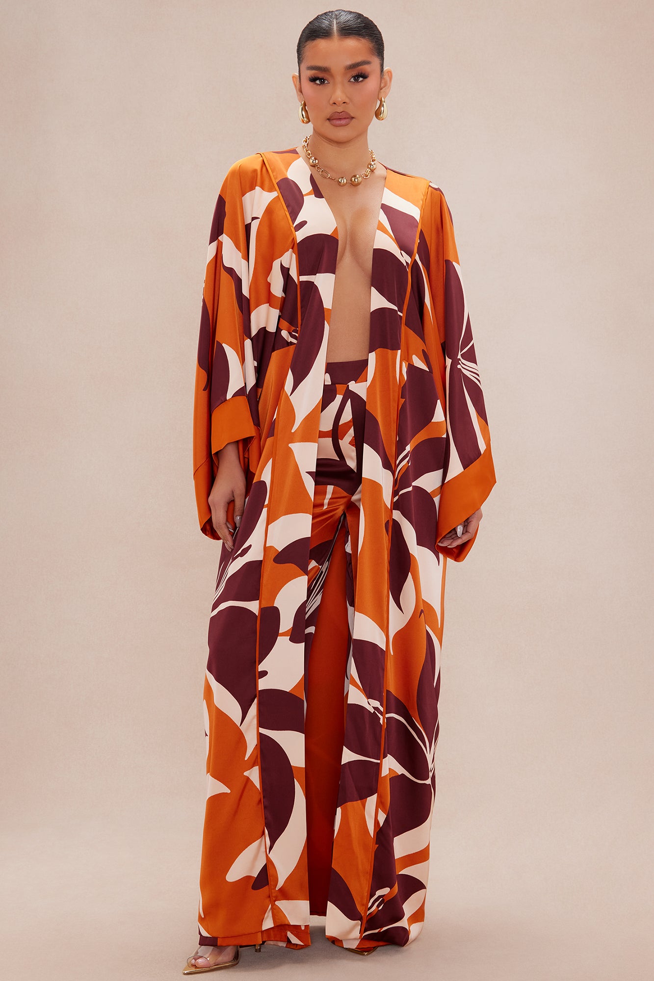 Sawyer Satin Kimono