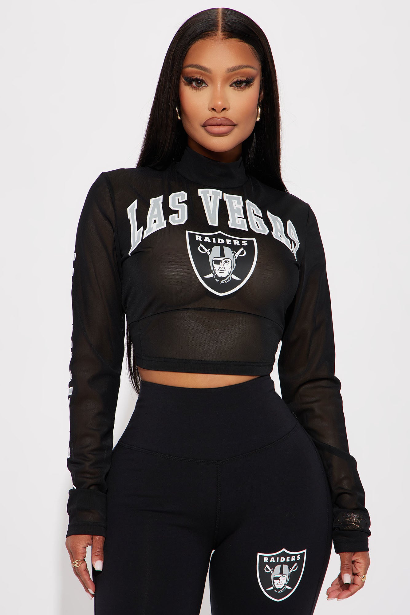 Raiders Halftime Show Crop Top