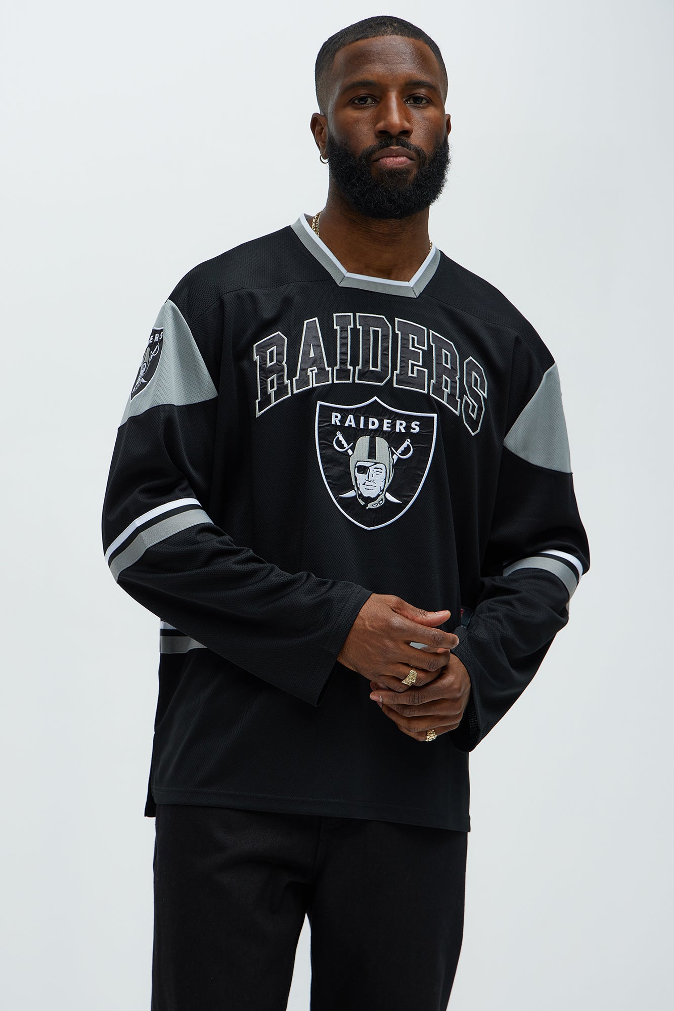 Raiders Hat Trick Hockey Top