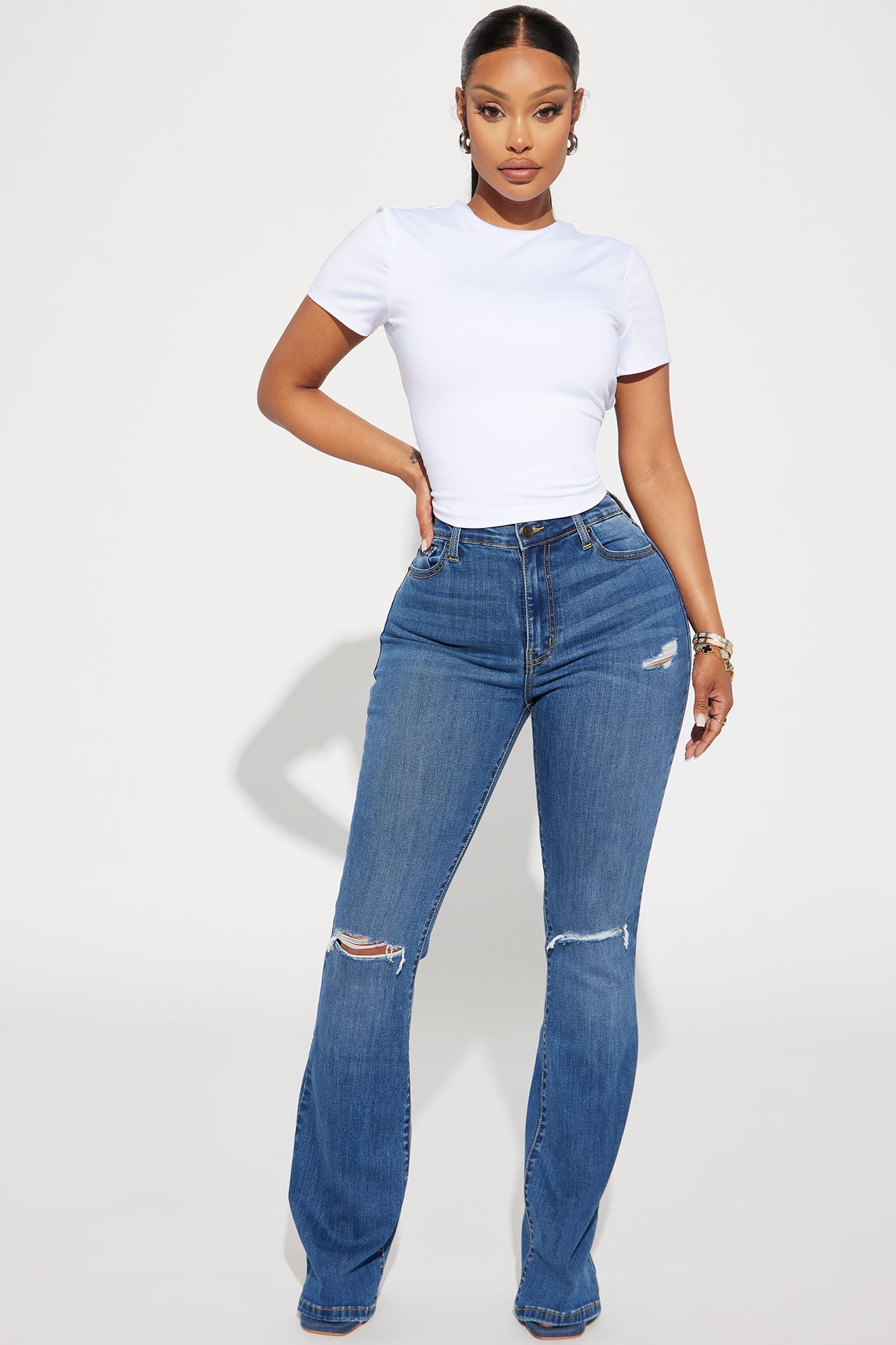Pleasure Seeker Soft Stretch Flare Jeans
