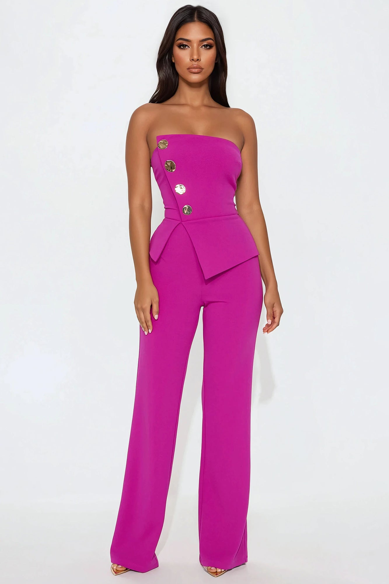 Amber Strapless Jumpsuit