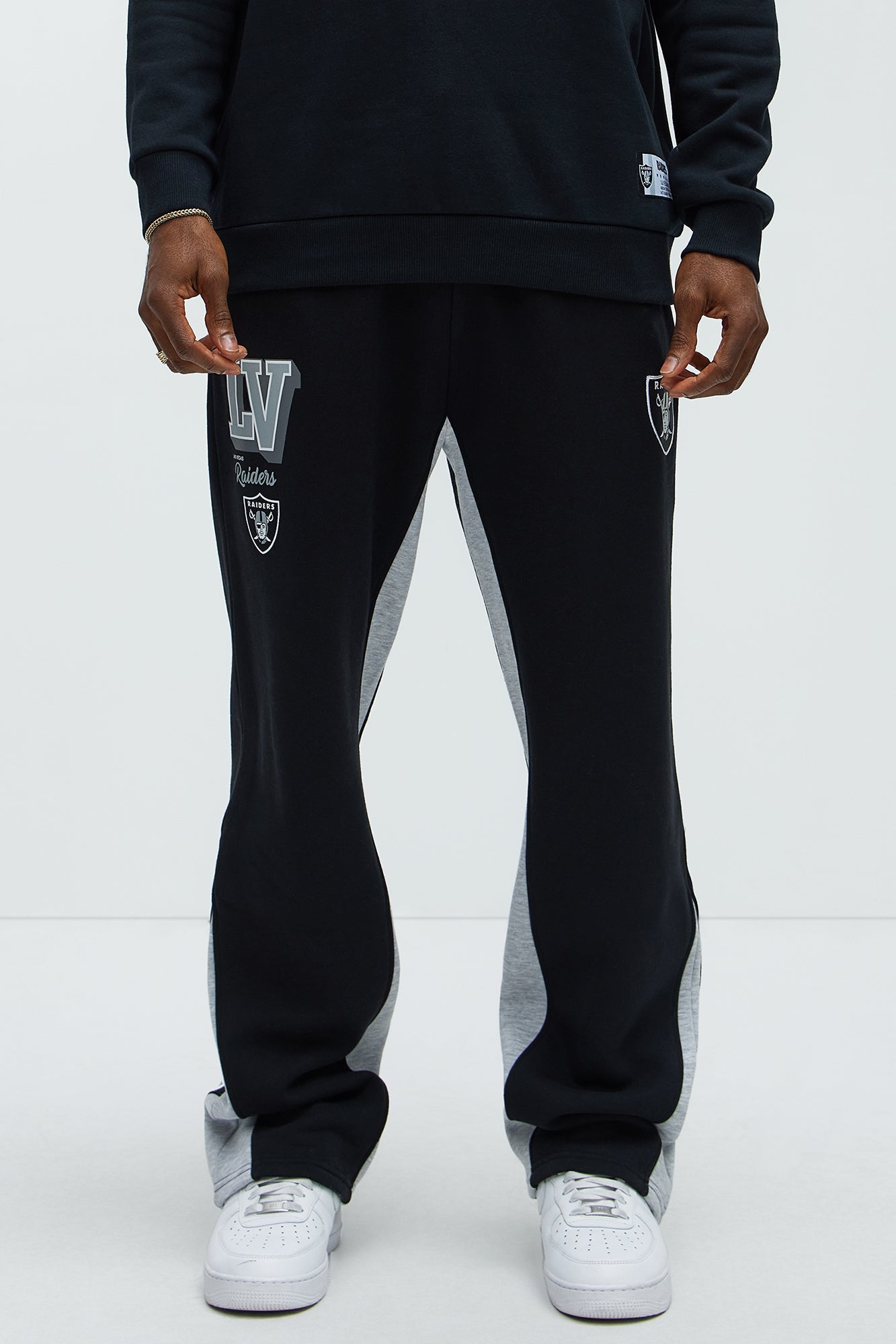 Raiders Bold Flare Sweatpants