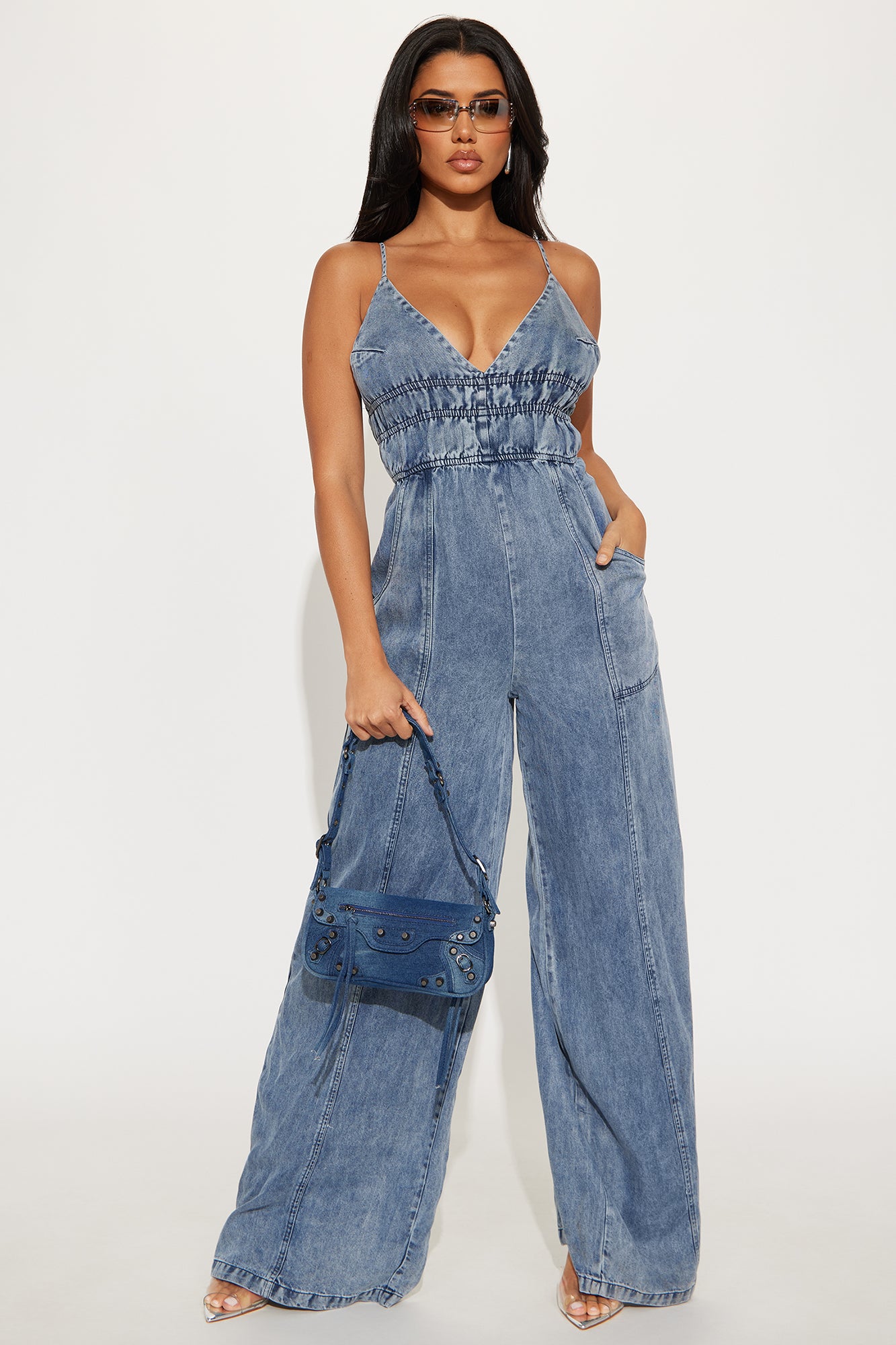 Cassidy Chambray Jumpsuit