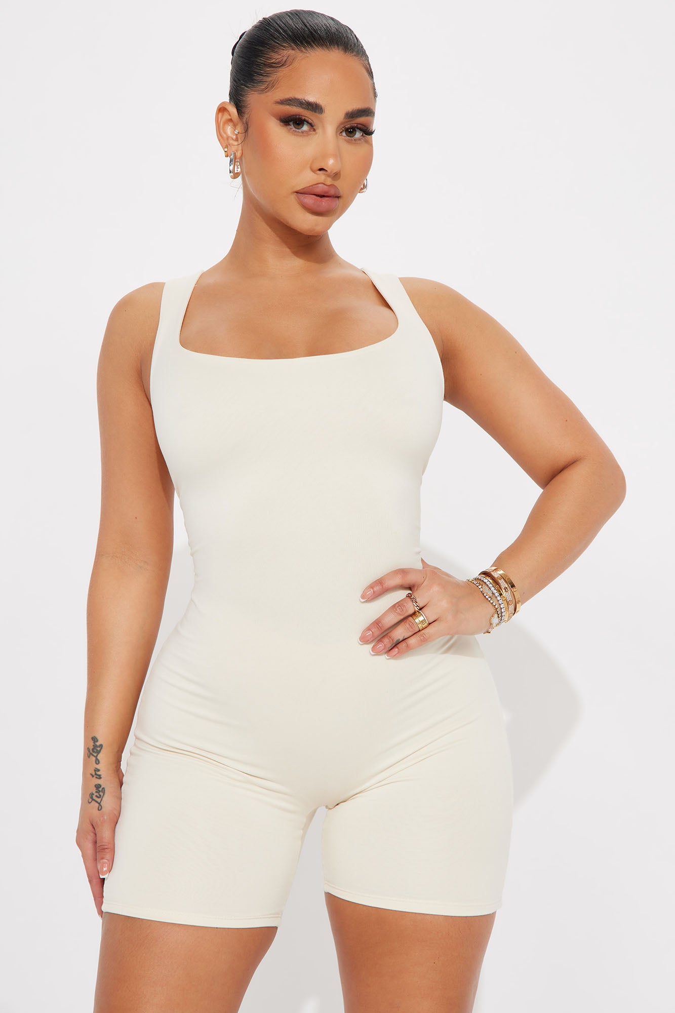 Janet Double Lined Romper