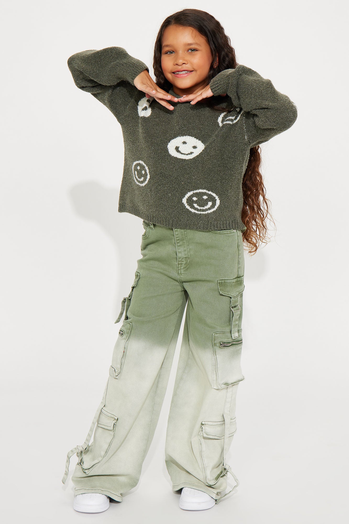Mini Buckin' Ombre Cargo Jean