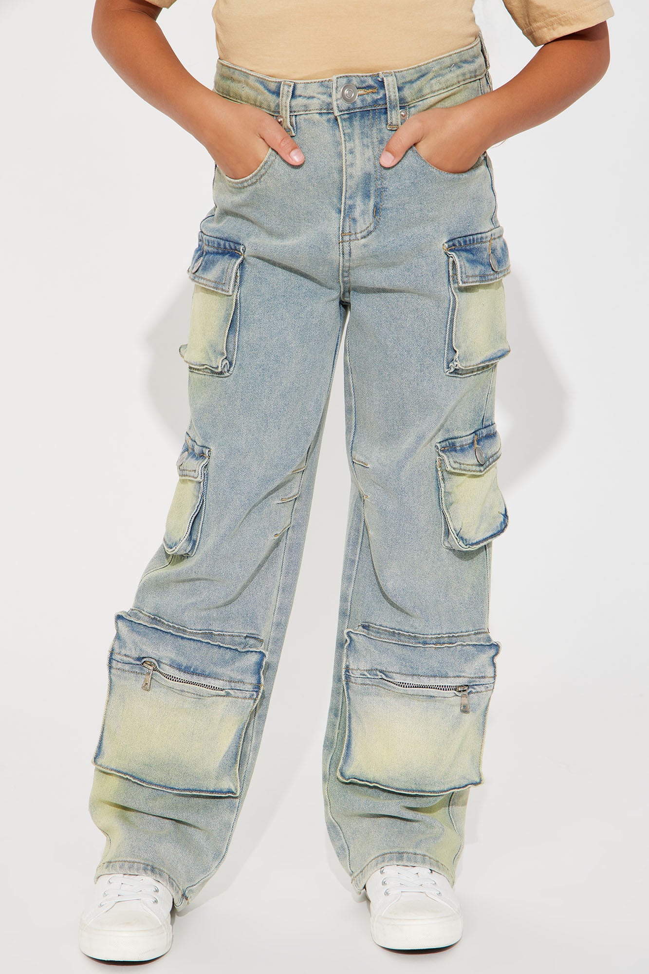 Mini Lily Spray Cargo Jean