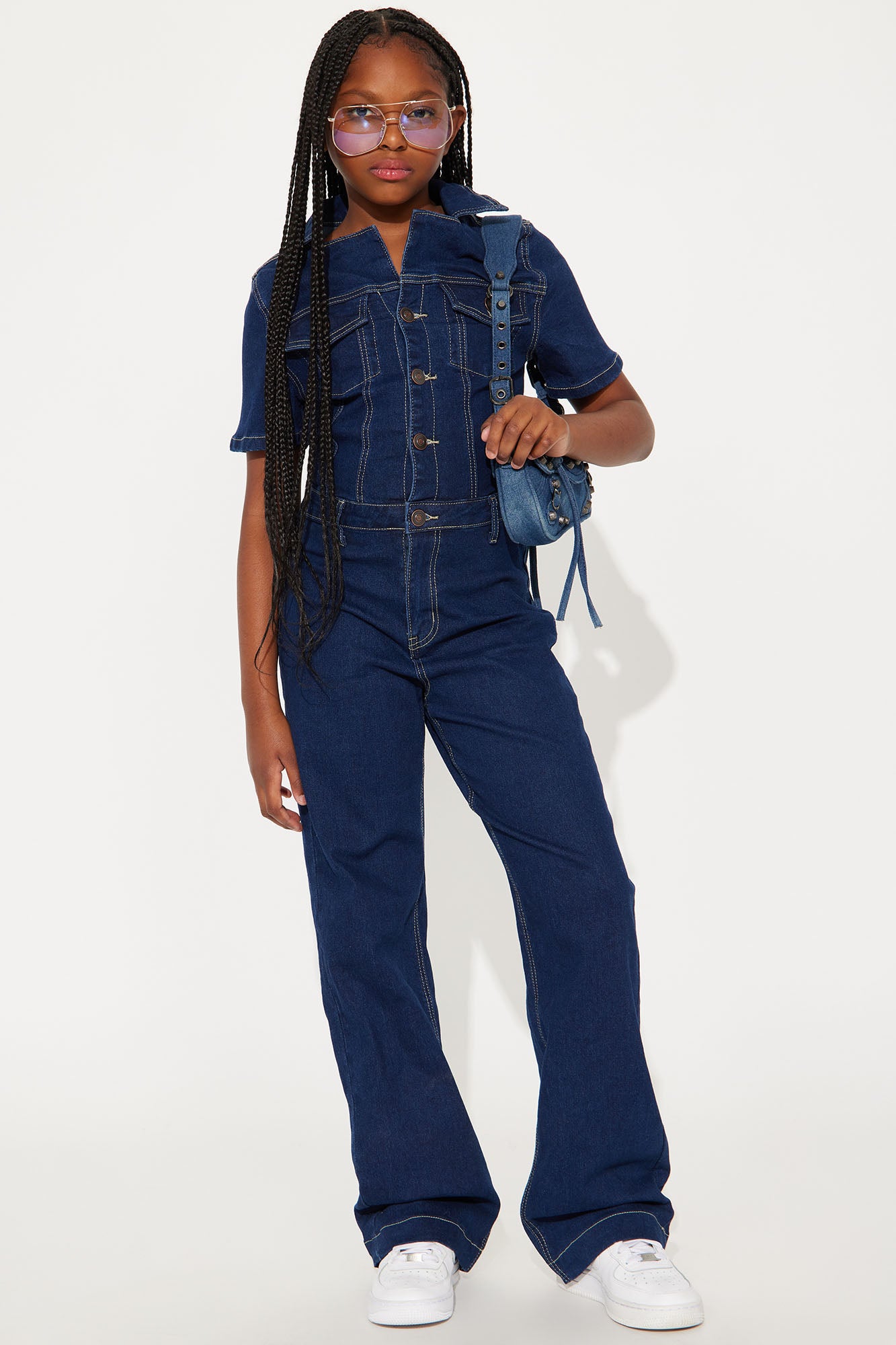 Mini Day Dreaming Denim Jumpsuit