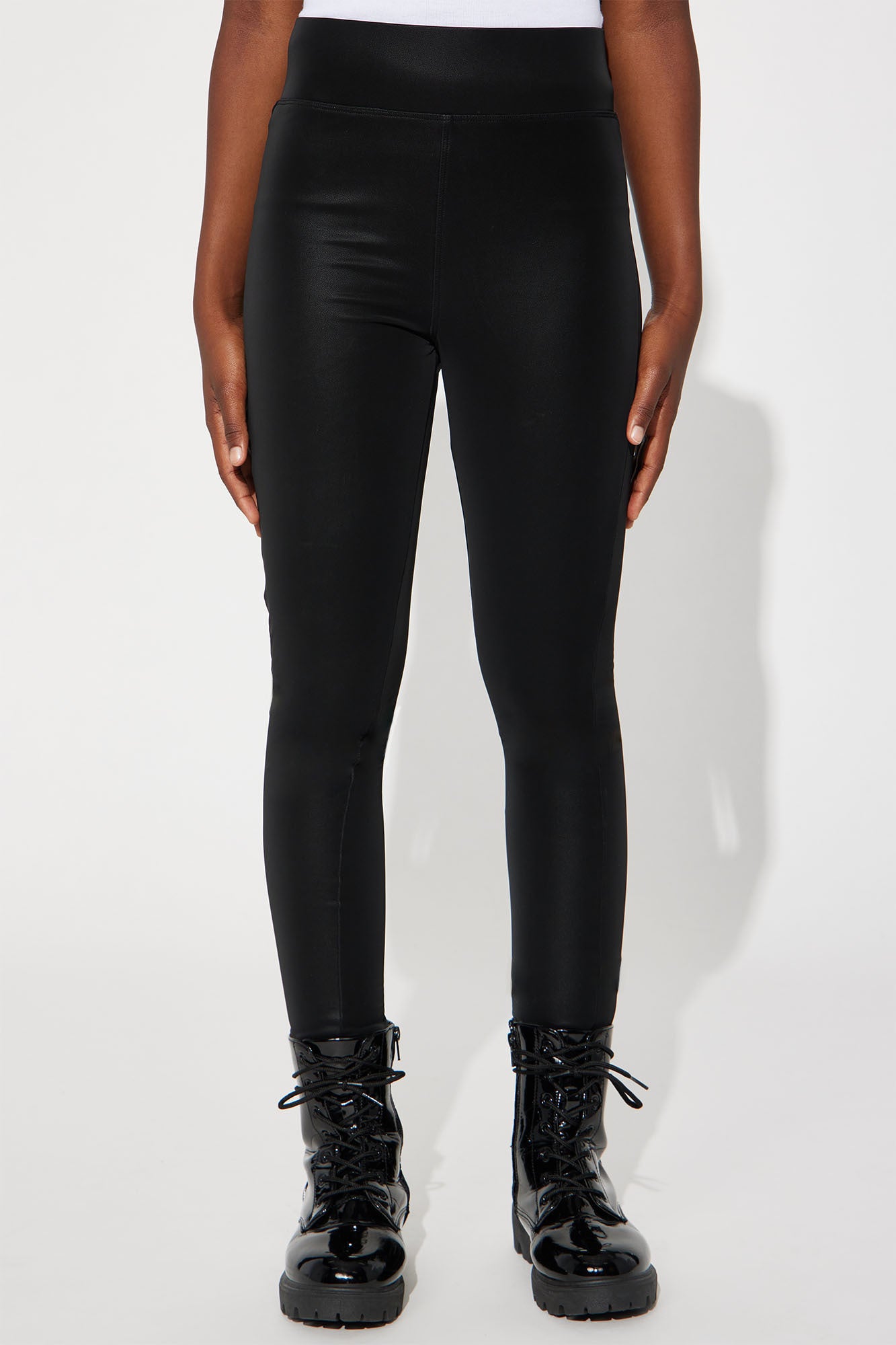 Mini Heart Me Faux Leather Legging