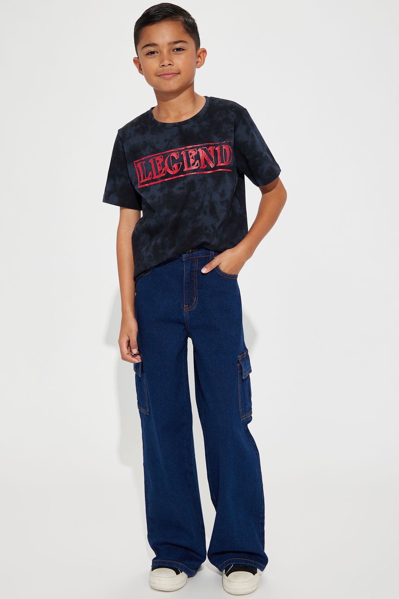 Mini The Wide Leg Cargo Pant