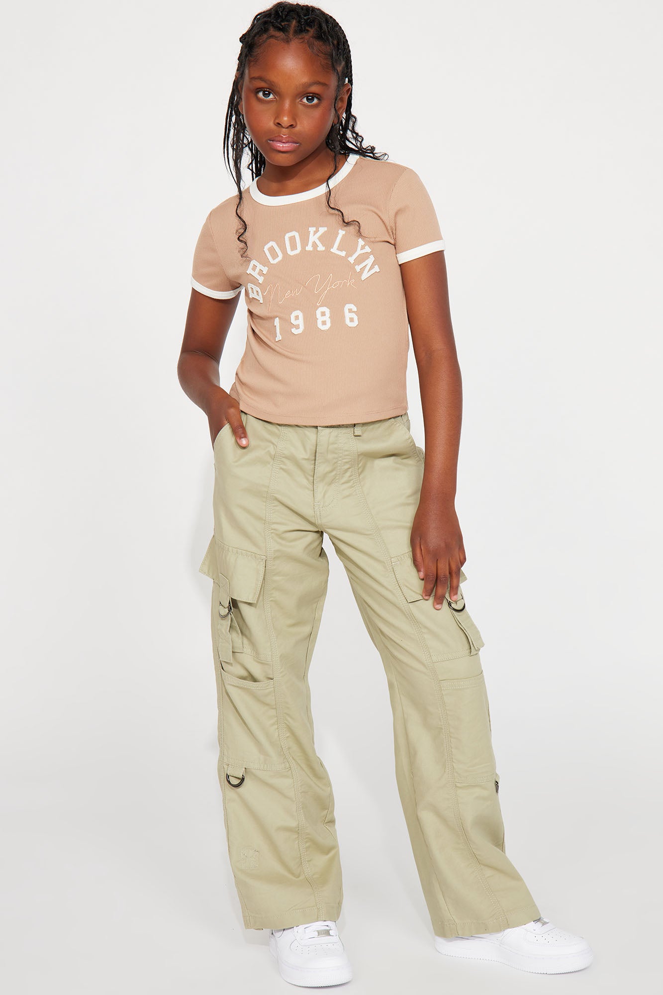 Mini About Face Wide Cargo Pant